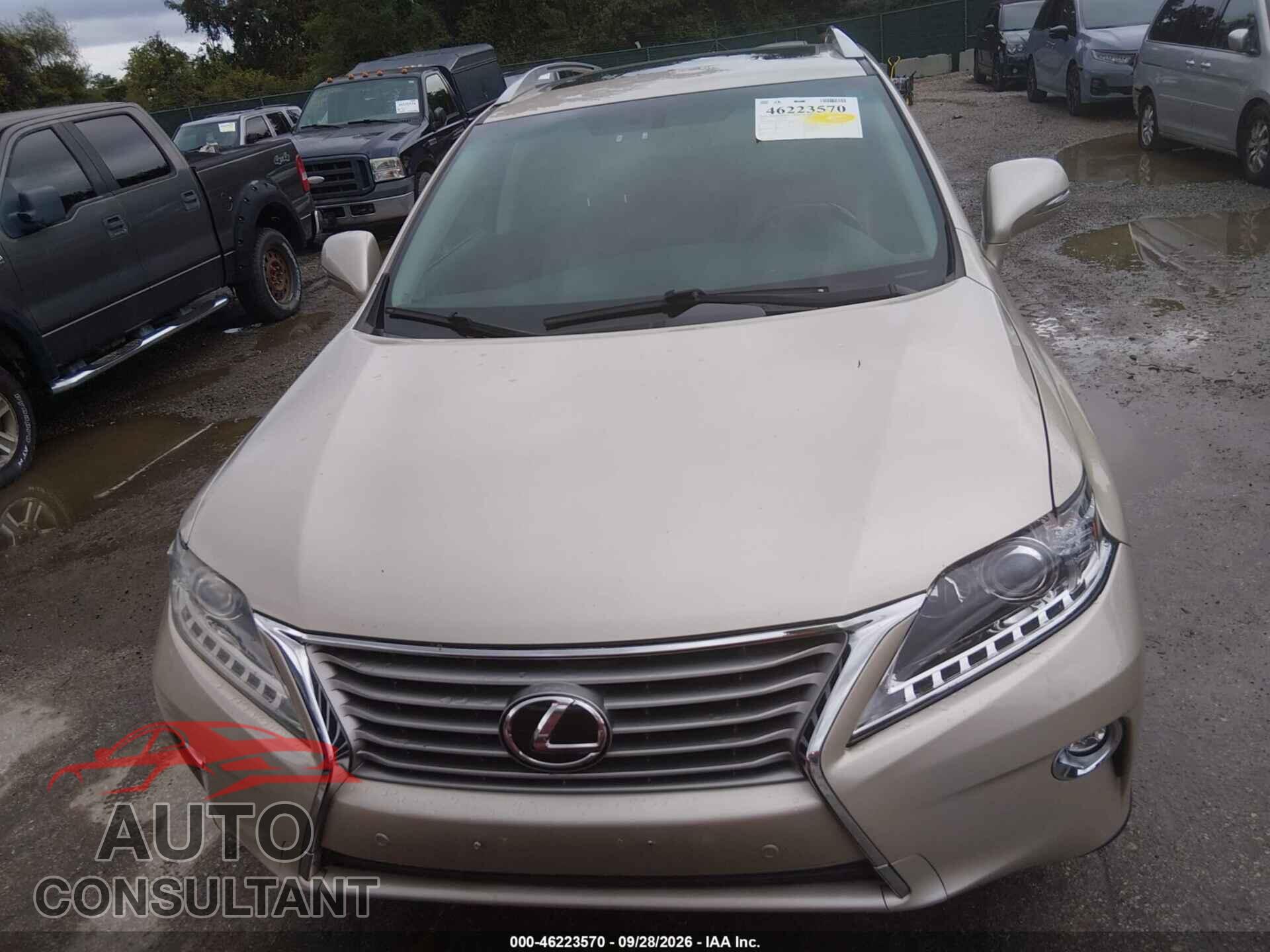 LEXUS RX 350 2015 - 2T2BK1BA3FC314072