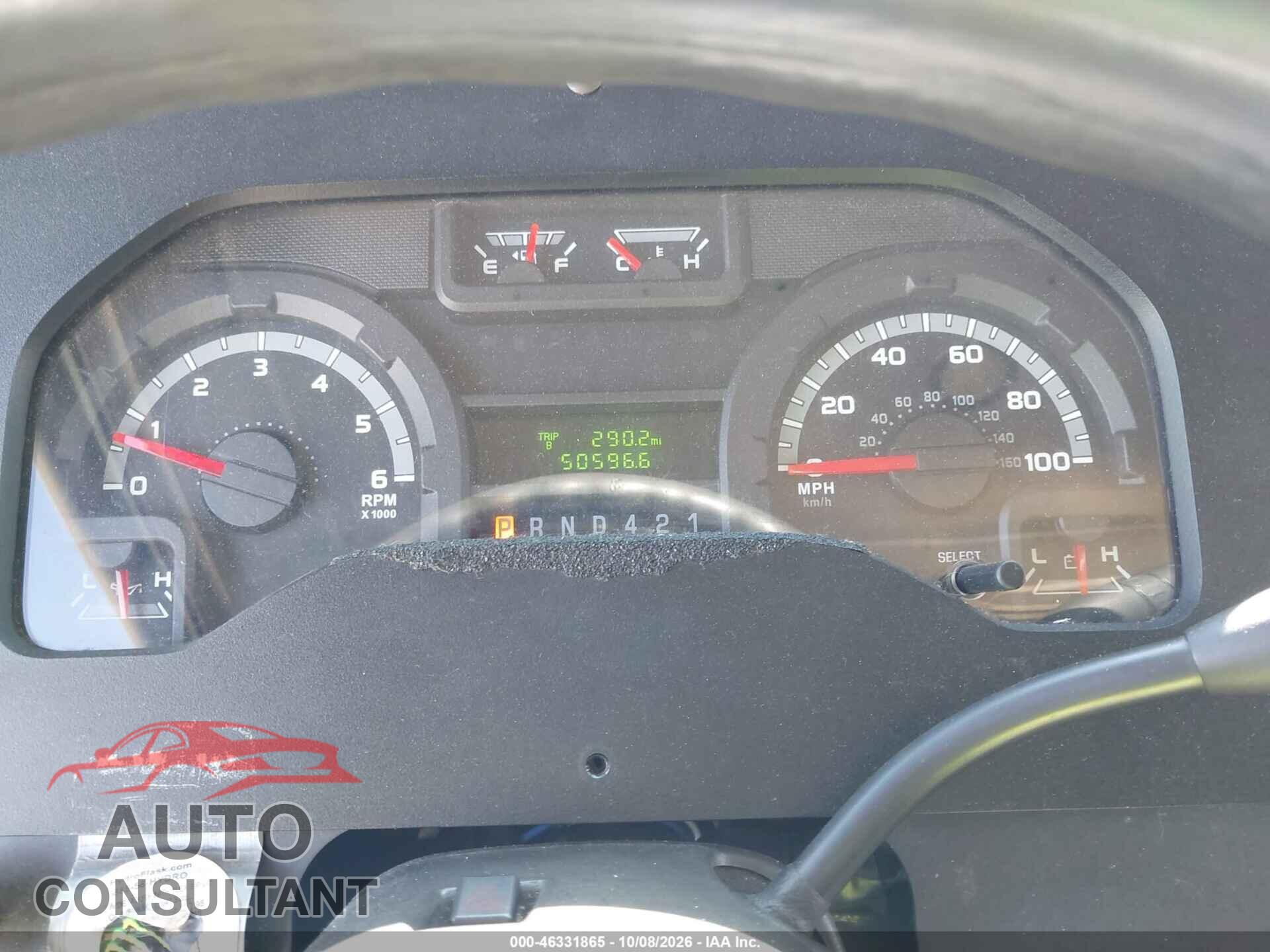 FORD E-350 STRIPPED 2019 - 1FC3E3K66KDC01480