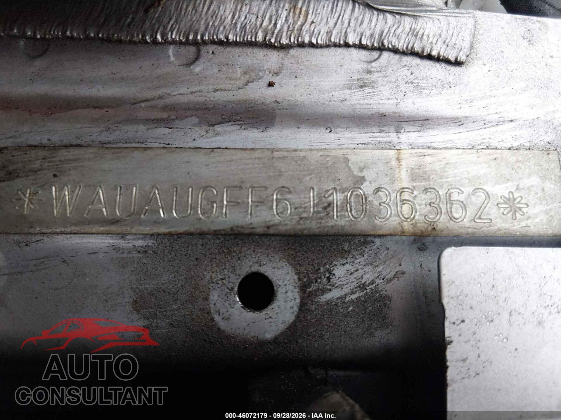 AUDI A3 2018 - WAUAUGFF6J1036362