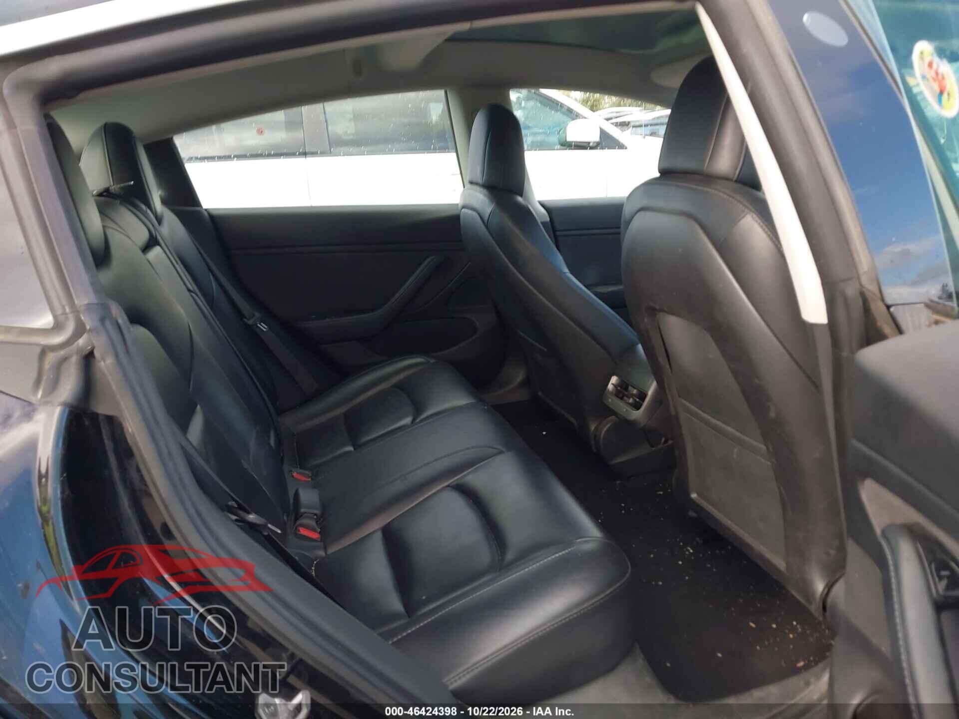 TESLA MODEL 3 2018 - 5YJ3E1EB2JF186724