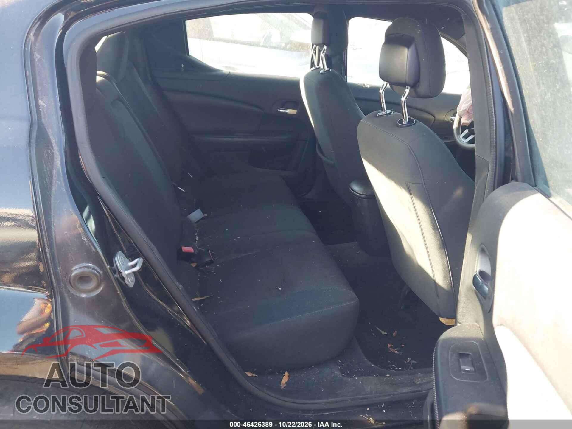 DODGE AVENGER 2012 - 1C3CDZAB6CN227498