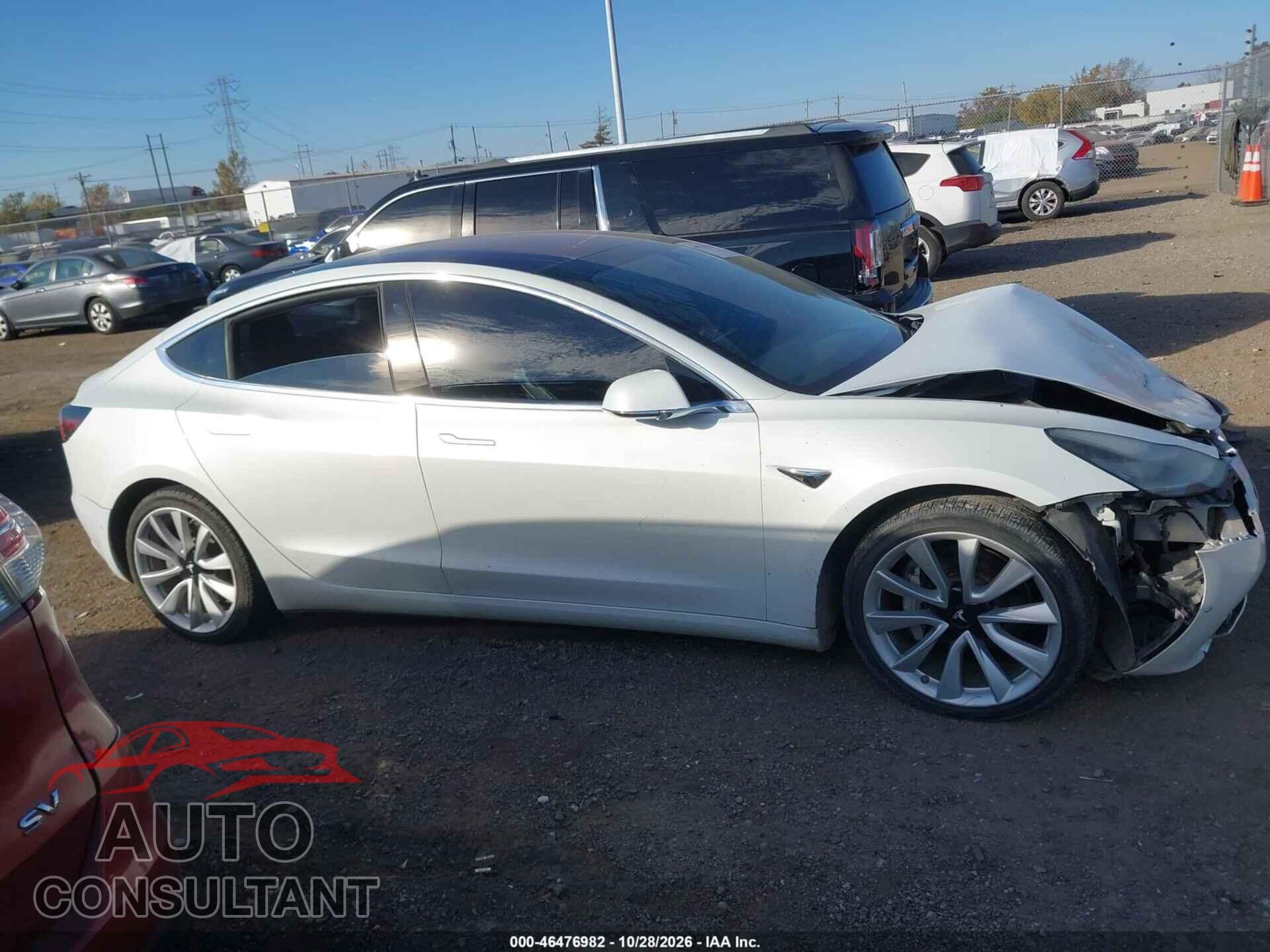 TESLA MODEL 3 2018 - 5YJ3E1EB7JF089051