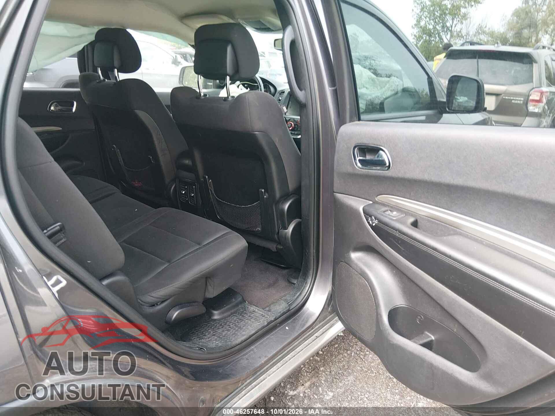 DODGE DURANGO 2017 - 1C4RDJAG9HC652820