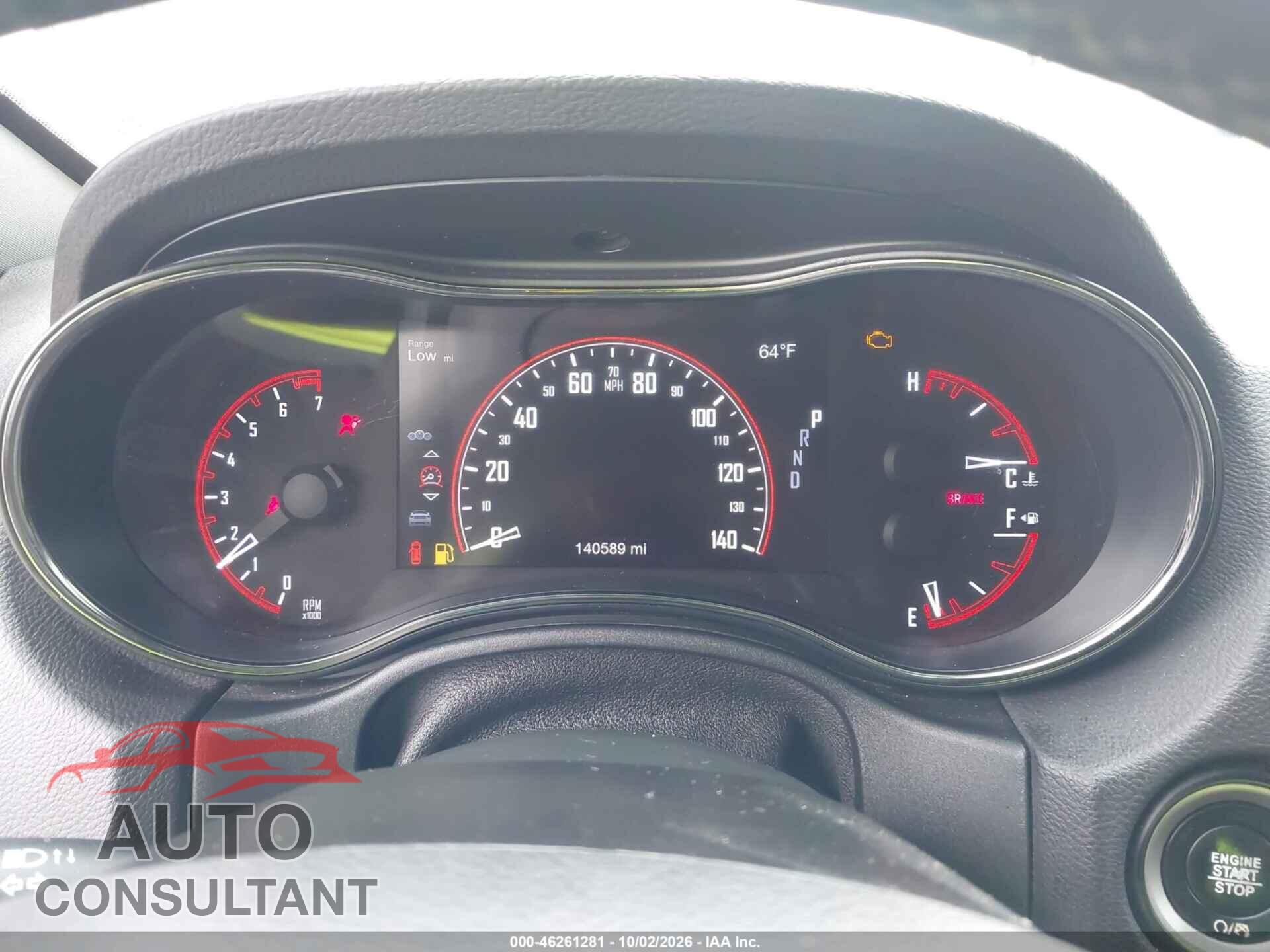 DODGE DURANGO 2019 - 1C4RDJDG2KC560838