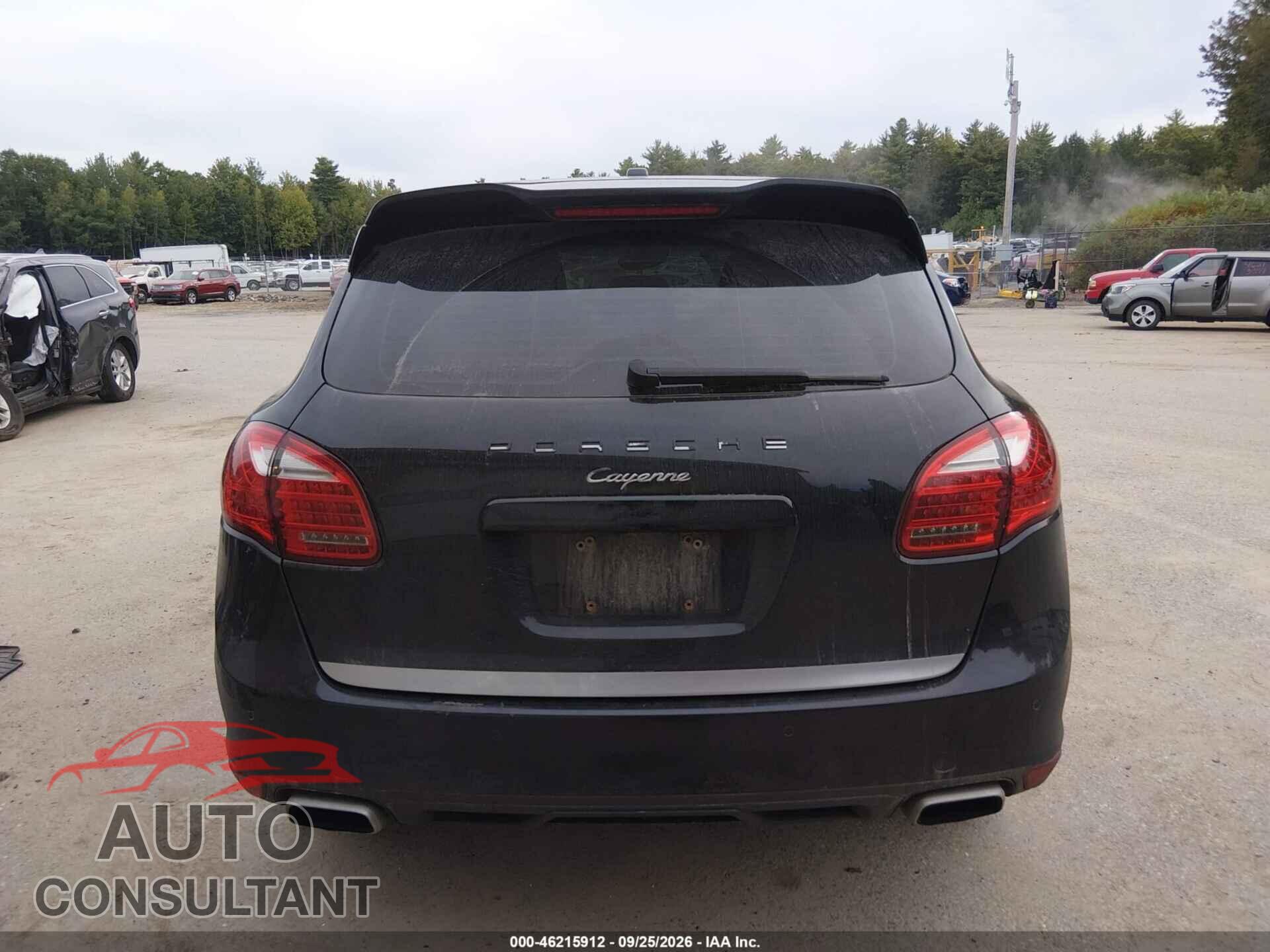 PORSCHE CAYENNE 2012 - WP1AA2A2XCLA04751