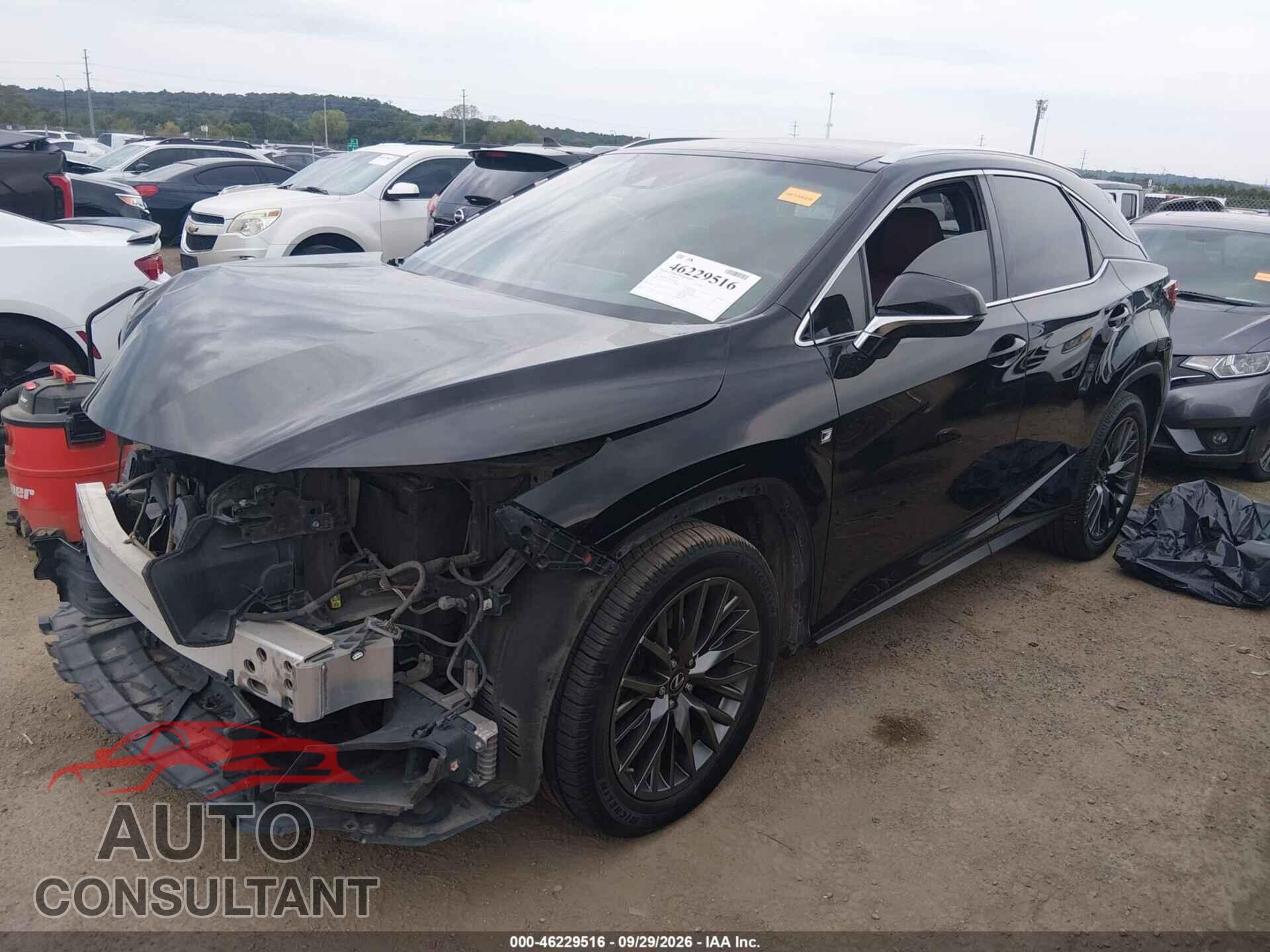 LEXUS RX 350 2017 - 2T2BZMCA5HC100618