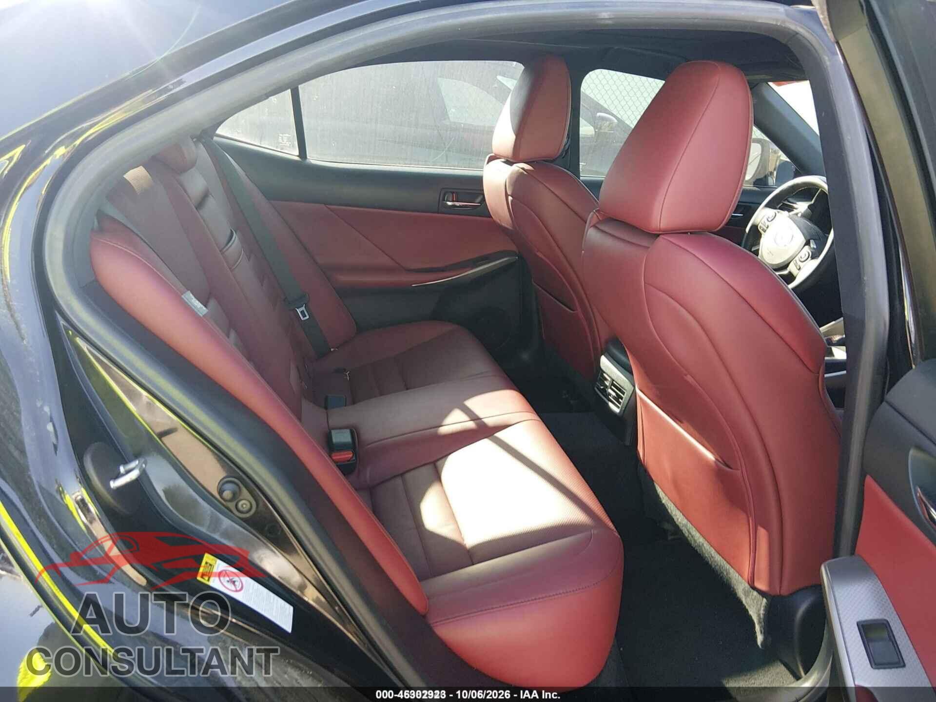 LEXUS IS 250 2014 - JTHBF1D29E5031121