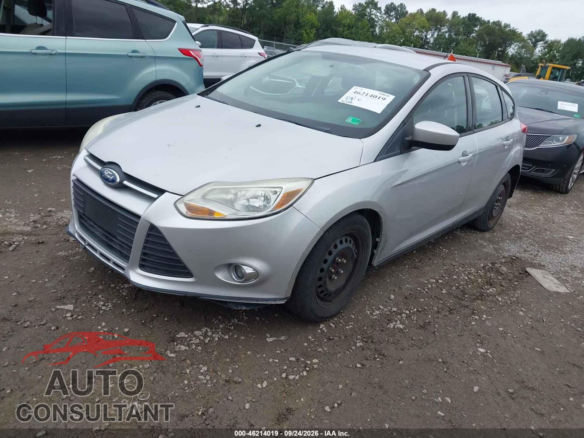 FORD FOCUS 2012 - 1FAHP3K24CL222001