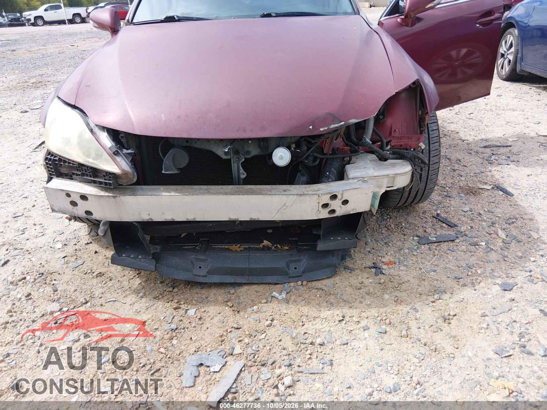 LEXUS IS 250 2010 - JTHBF5C20A5114312