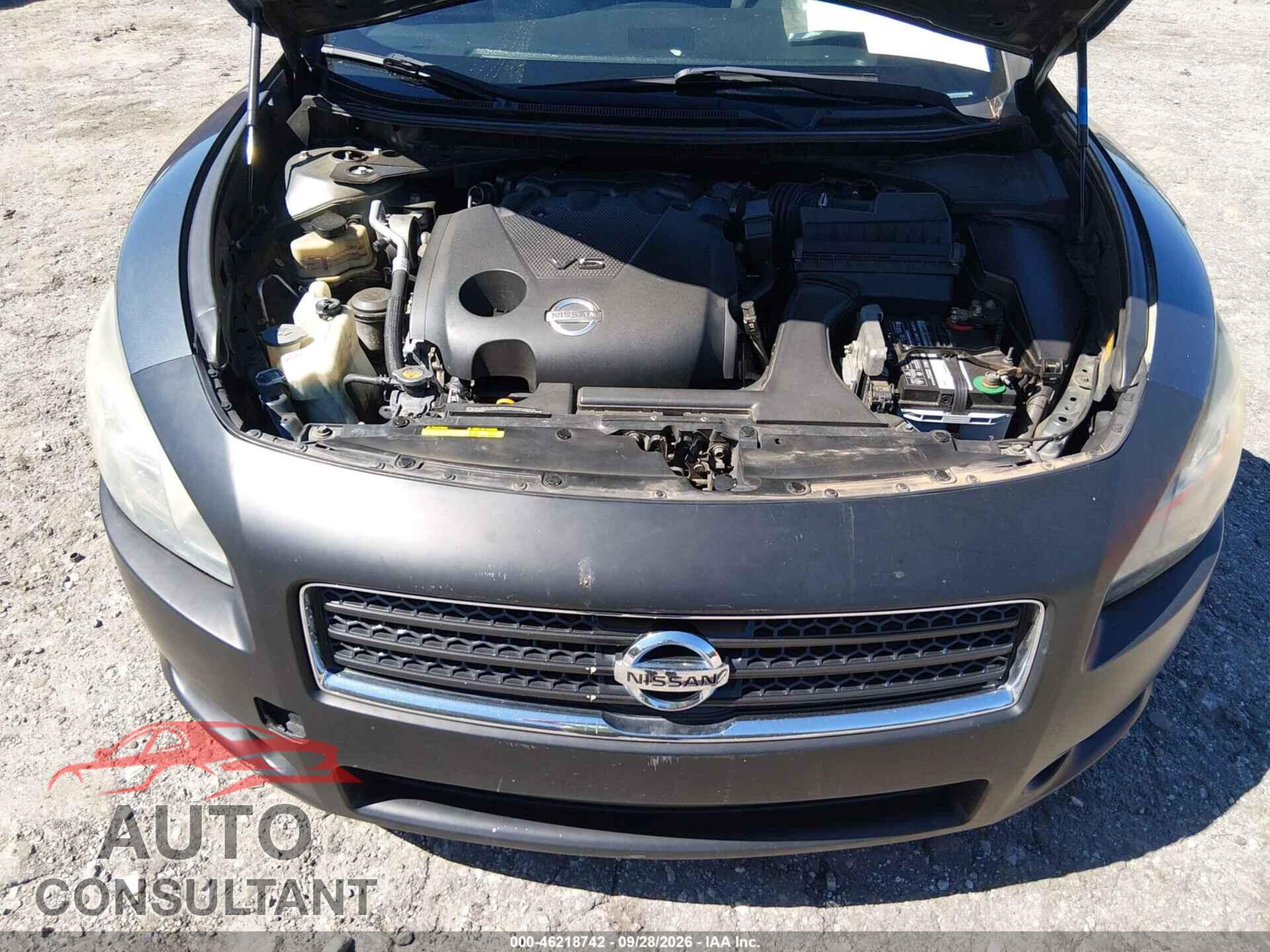 NISSAN MAXIMA 2011 - 1N4AA5AP2BC849869