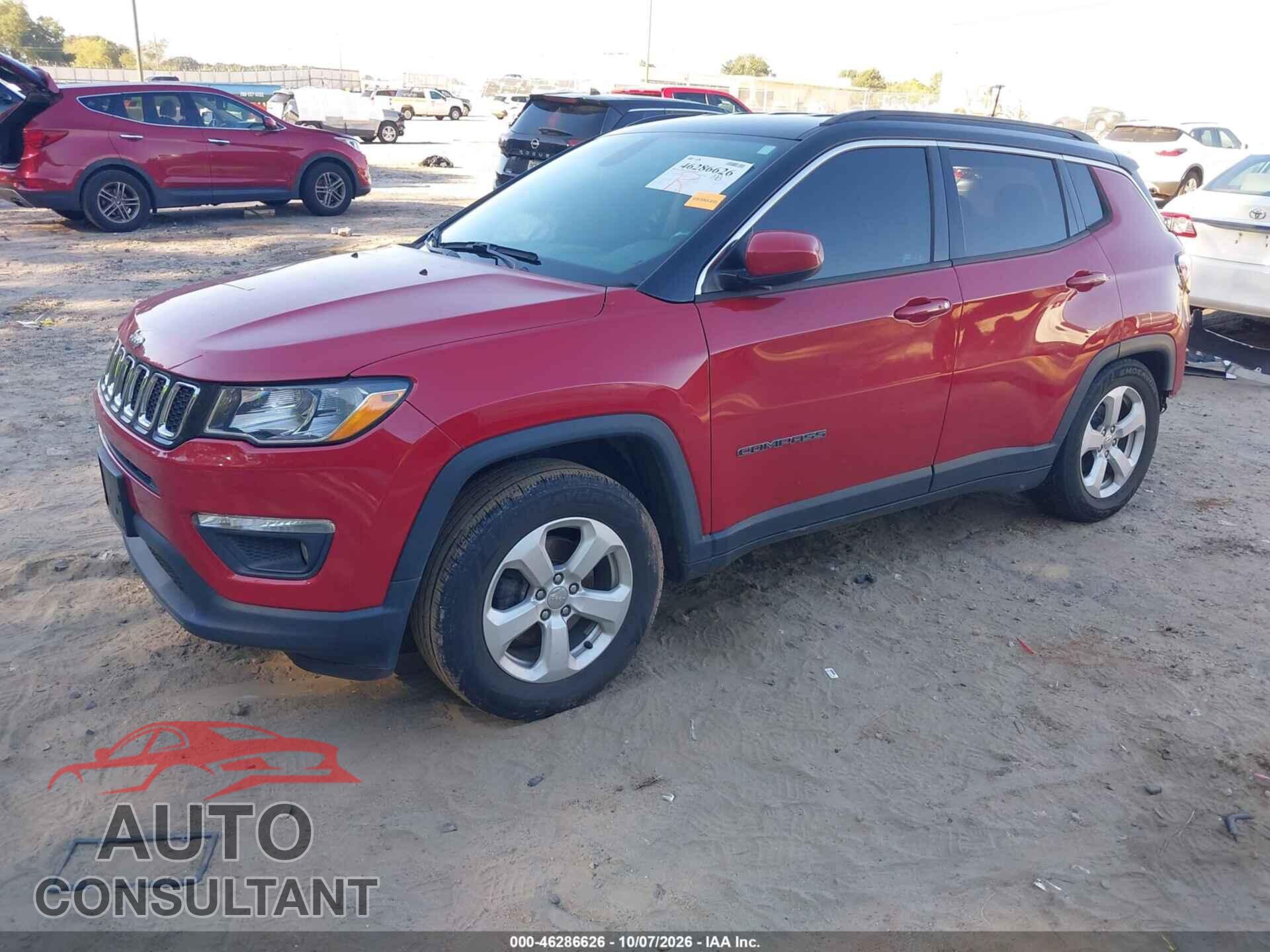 JEEP COMPASS 2020 - 3C4NJCBB3LT162554