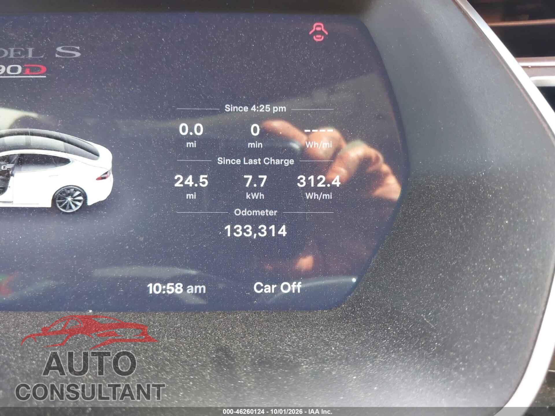 TESLA MODEL S 2016 - 5YJSA1E46GF144879