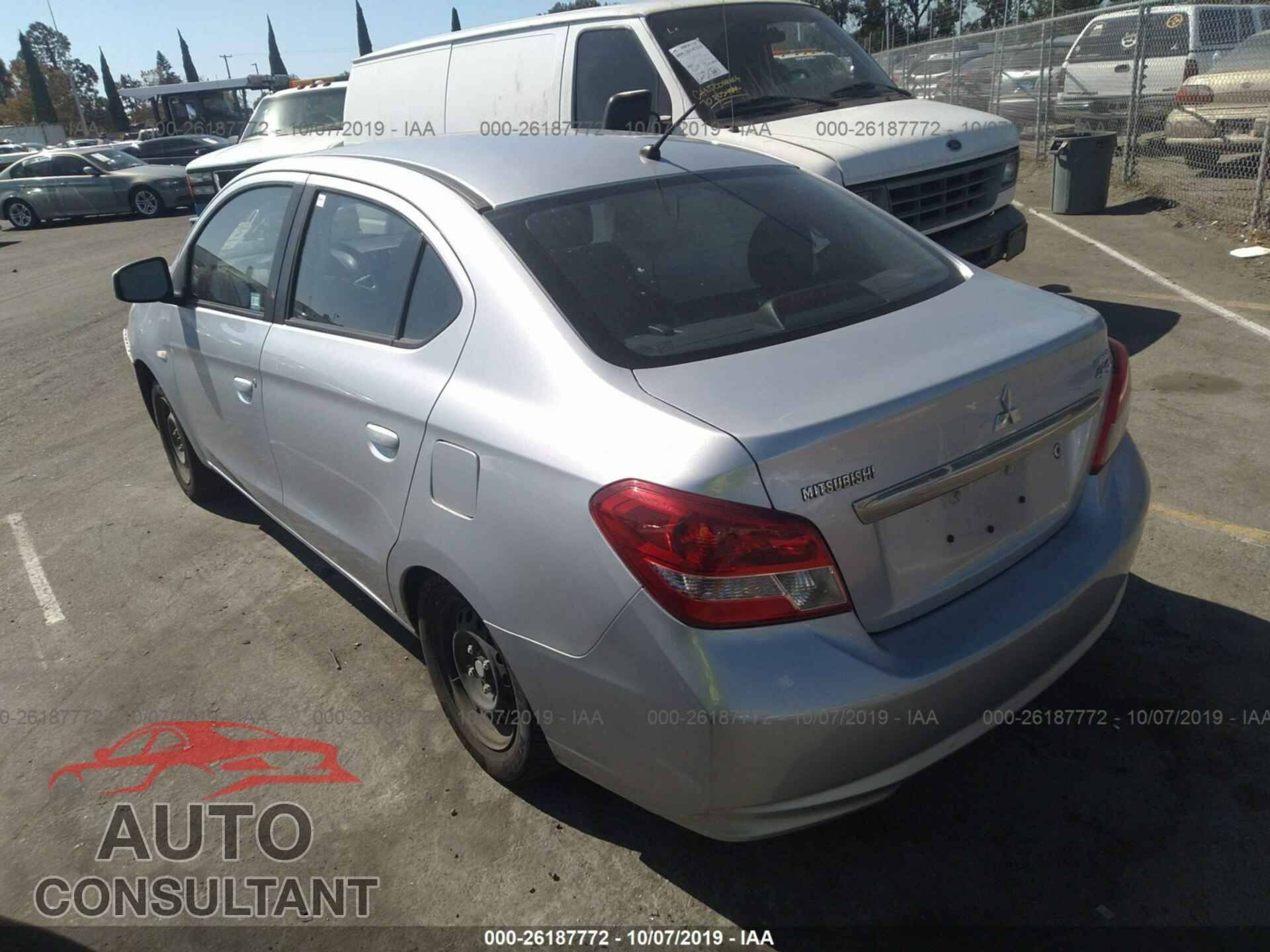 MITSUBISHI MIRAGE 2017 - ML32F3FJ1HHF17335