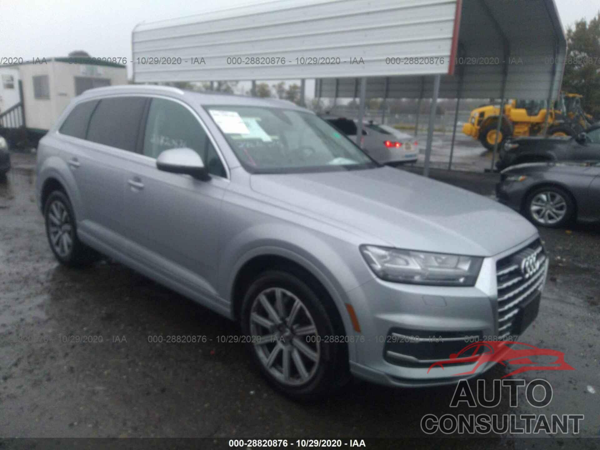 AUDI Q7 2019 - WA1LHAF78KD033690