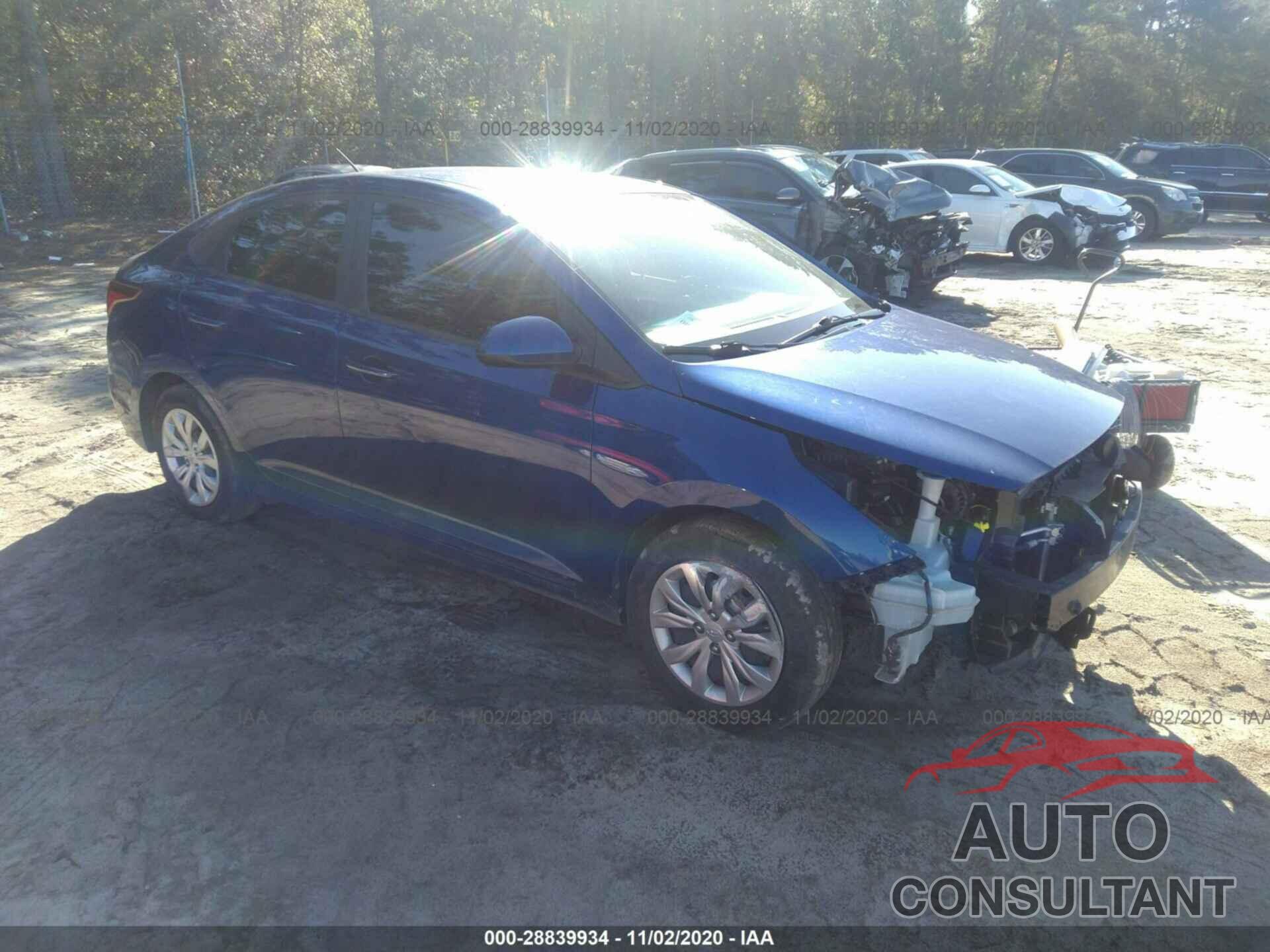 HYUNDAI ACCENT 2018 - 3KPC24A35JE015125