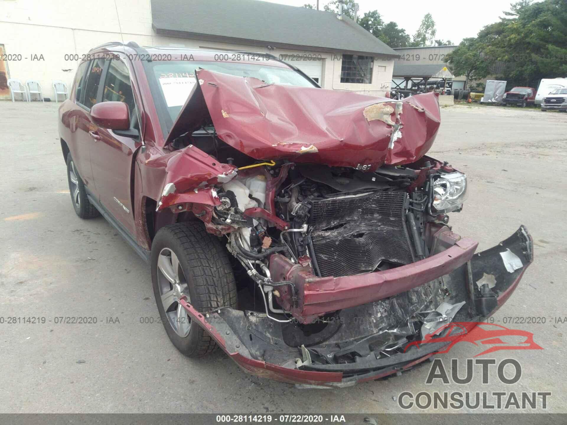 Jeep Compass 2017 - 1C4NJDEB7HD129281
