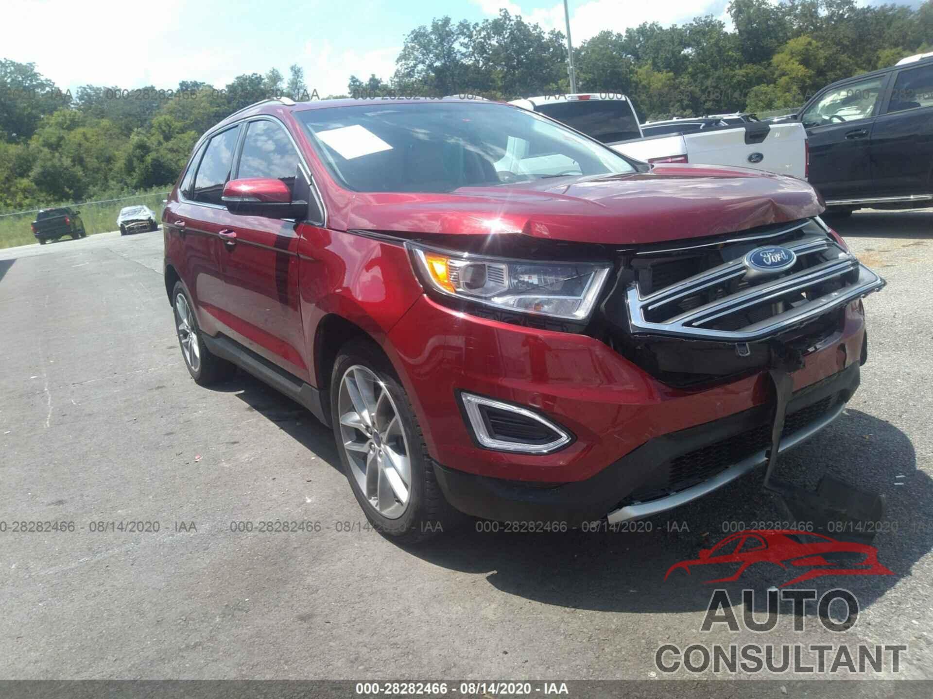 FORD EDGE 2017 - 2FMPK3K82HBB27125