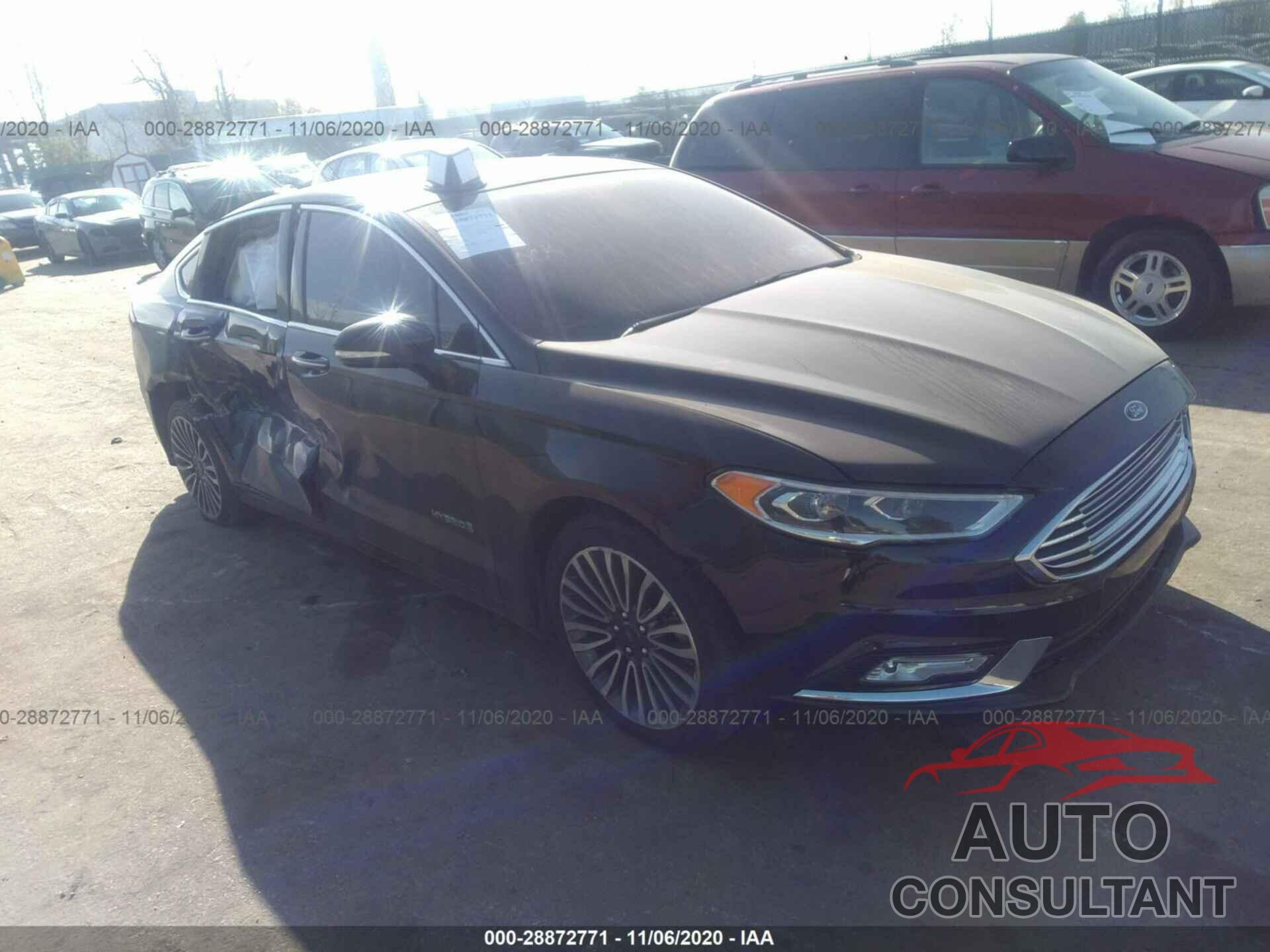 FORD FUSION HYBRID 2018 - 3FA6P0RUXJR269366