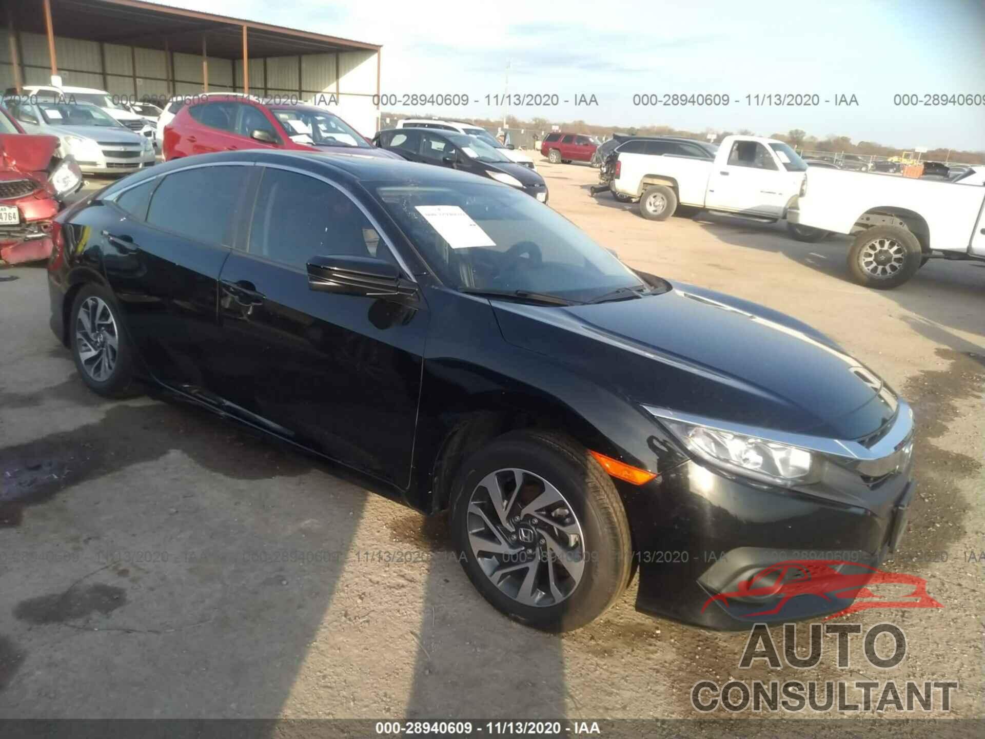 HONDA CIVIC SEDAN 2017 - 19XFC2F71HE018401