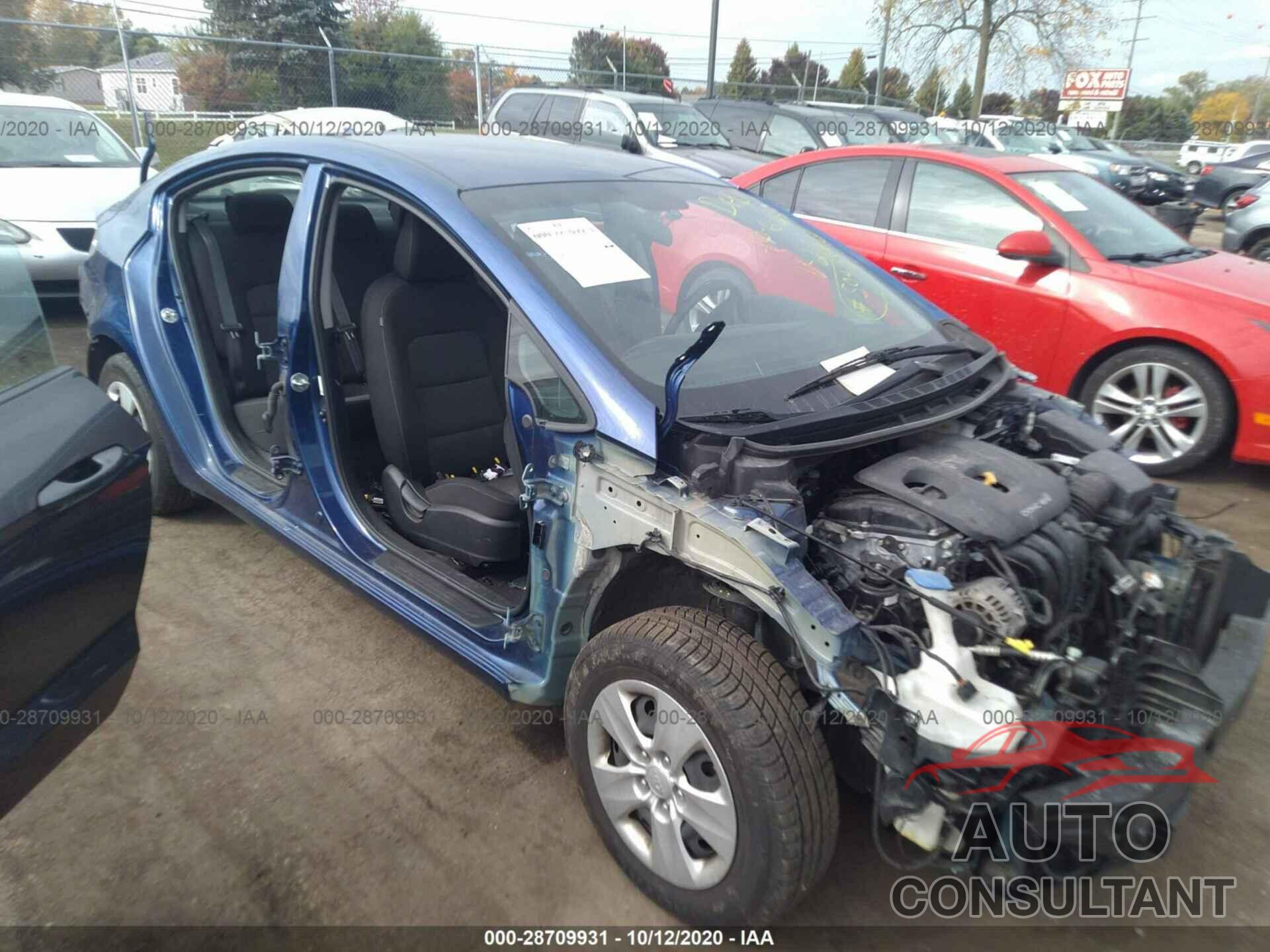 KIA FORTE 2017 - 3KPFK4A71HE142660