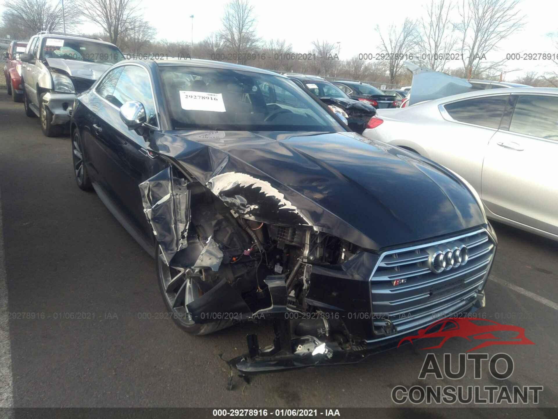 AUDI S5 COUPE 2018 - WAUP4AF52JA101741
