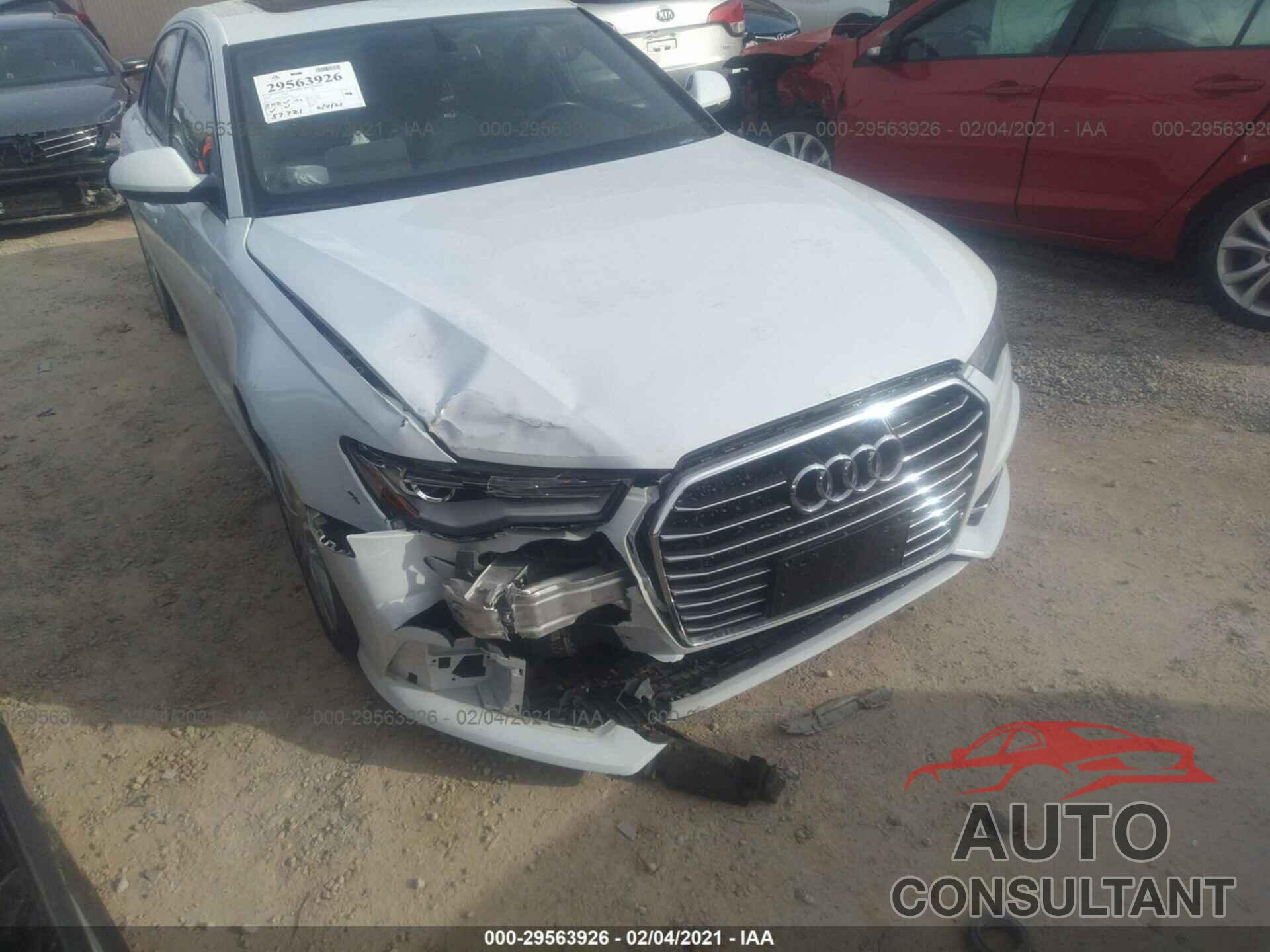 AUDI A6 2016 - WAUDFAFC4GN018535