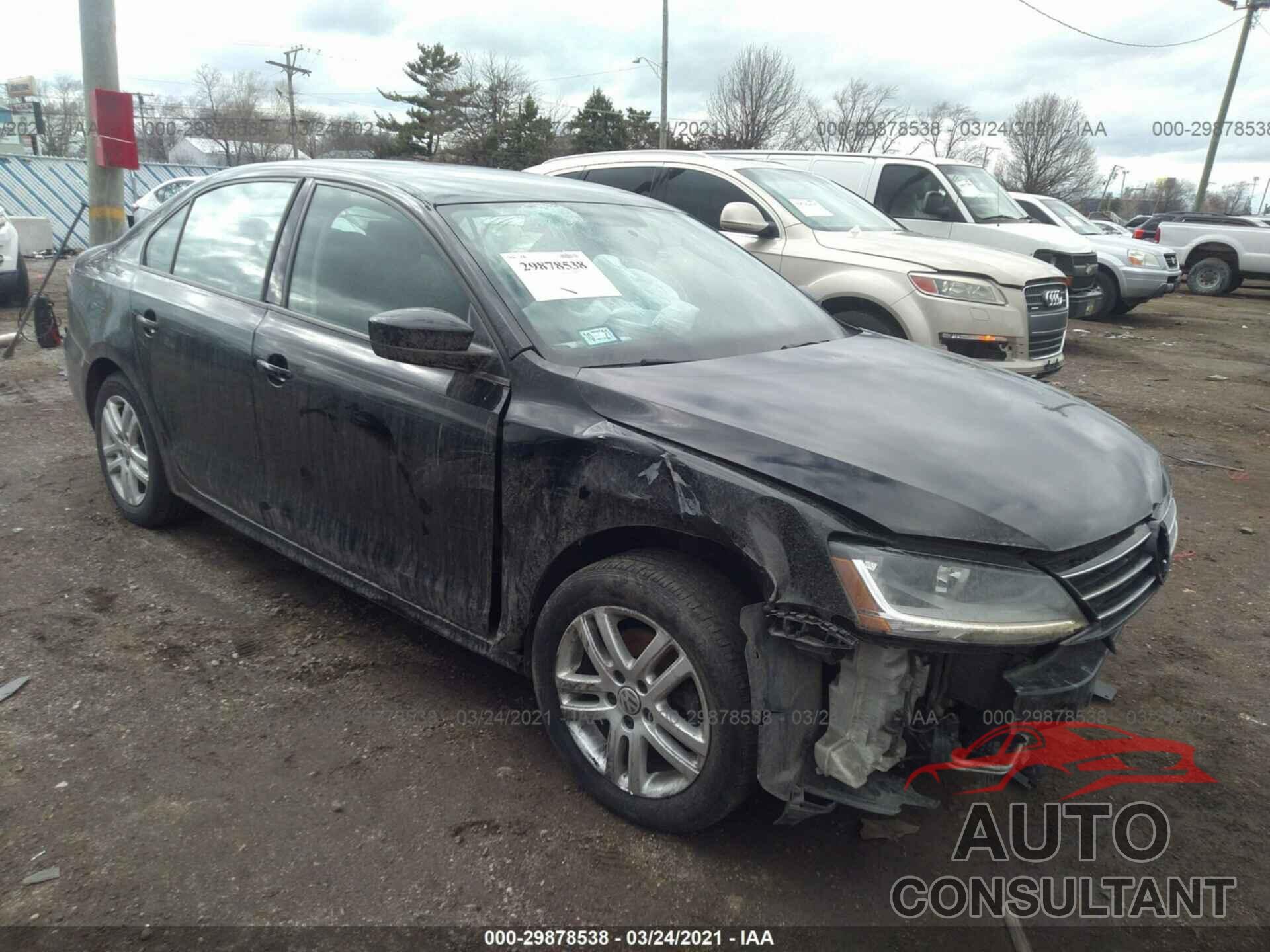 VOLKSWAGEN JETTA 2018 - 3VW2B7AJ7JM210612