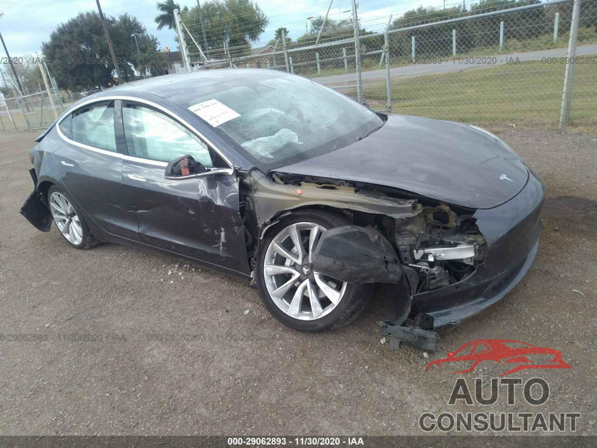 TESLA MODEL 3 2019 - 5YJ3E1EB5KF390323