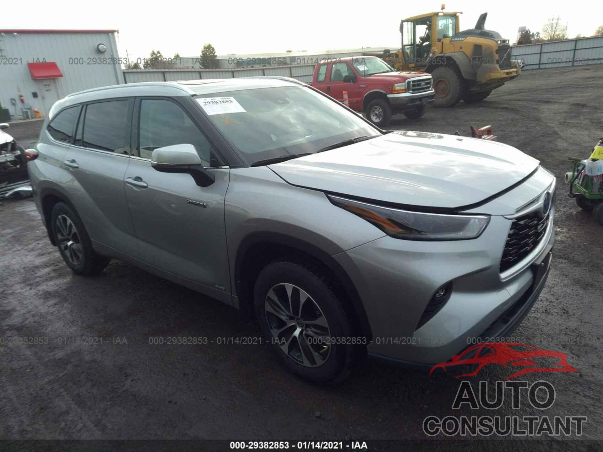 TOYOTA HIGHLANDER 2021 - 5TDHBRCH9MS518145