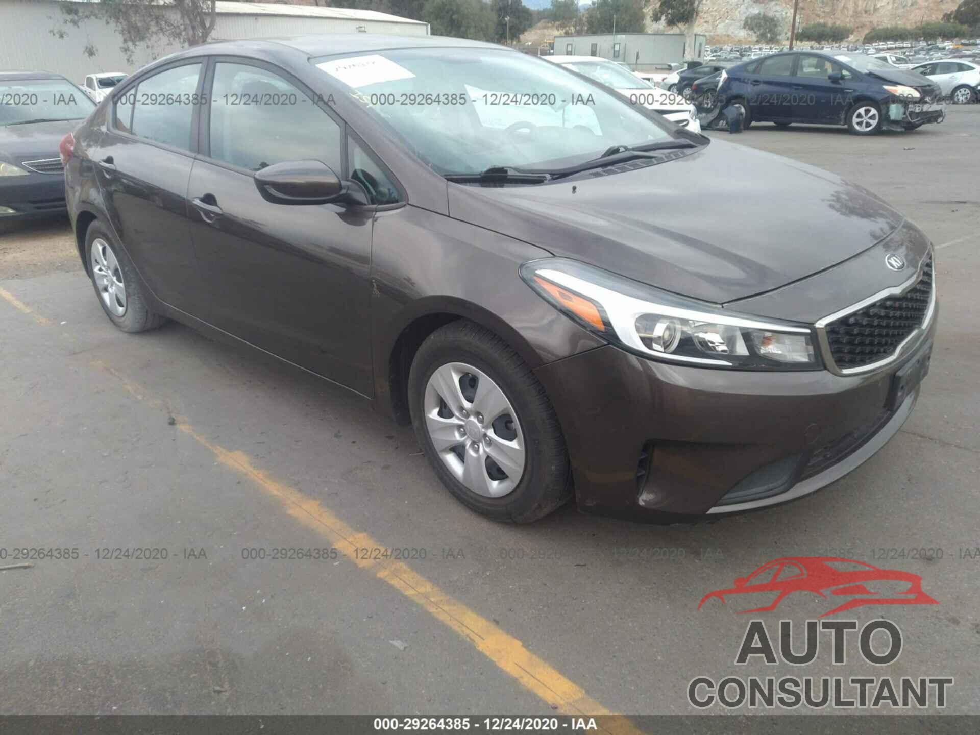 KIA FORTE 2017 - 3KPFL4A76HE128699