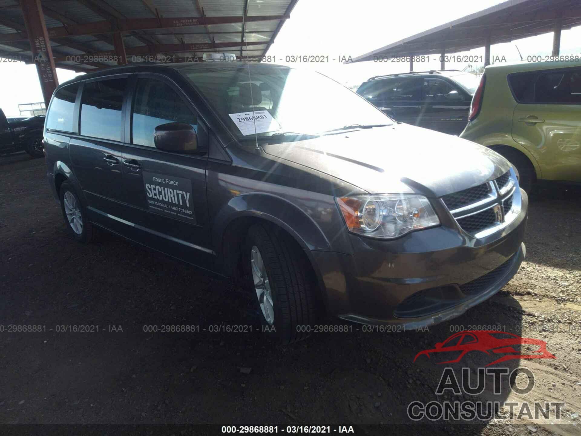 DODGE GRAND CARAVAN 2016 - 2C4RDGCG2GR334561