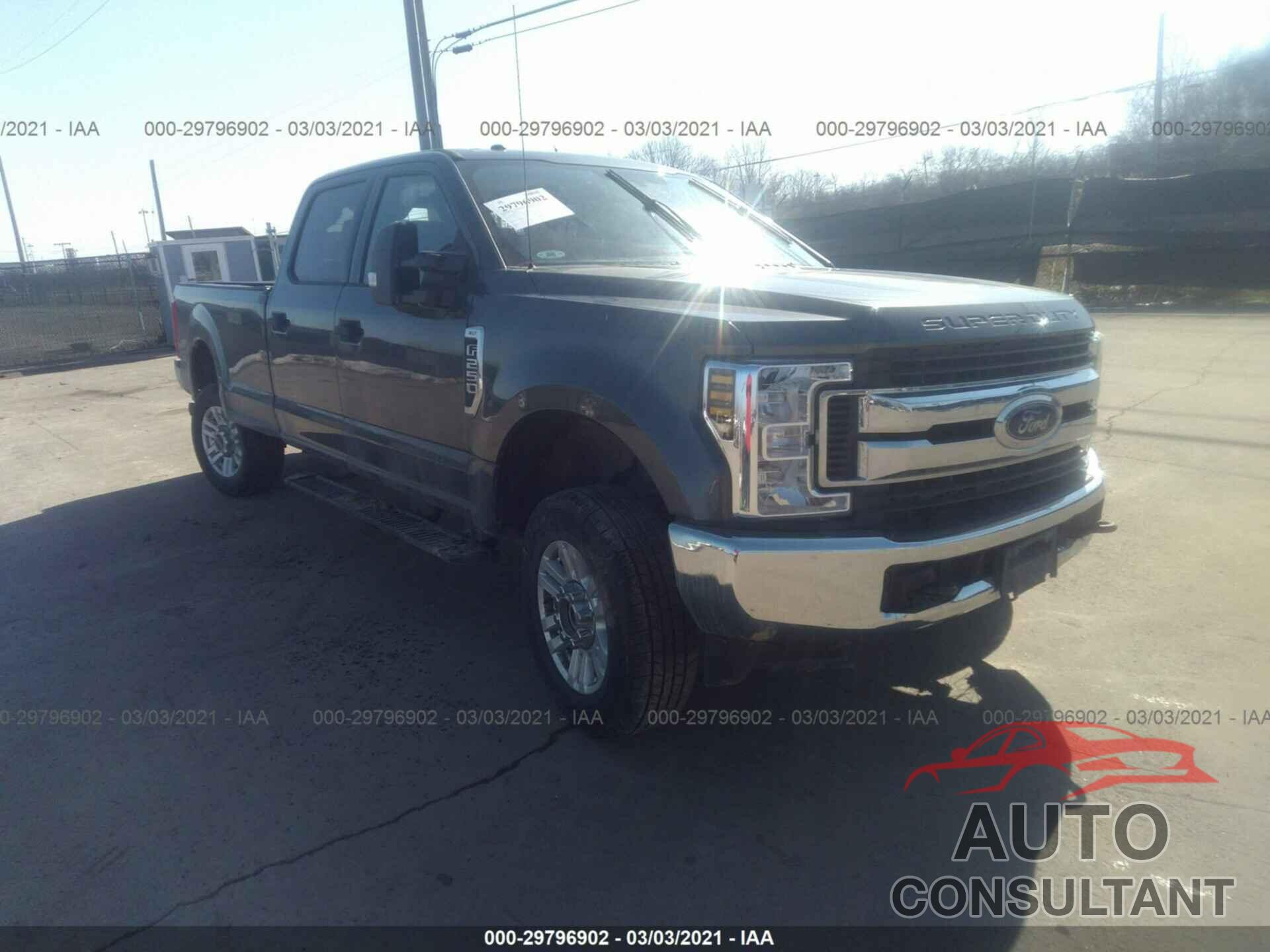 FORD SUPER DUTY F-250 SRW 2019 - 1FT7W2BT3KEG46929