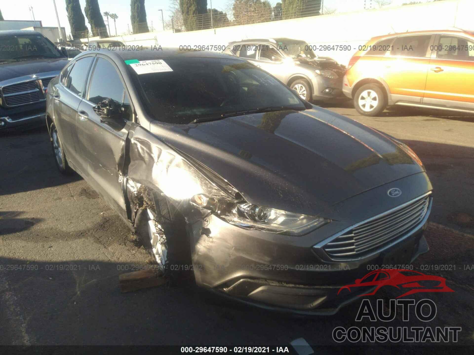 FORD FUSION 2017 - 3FA6P0H75HR368084