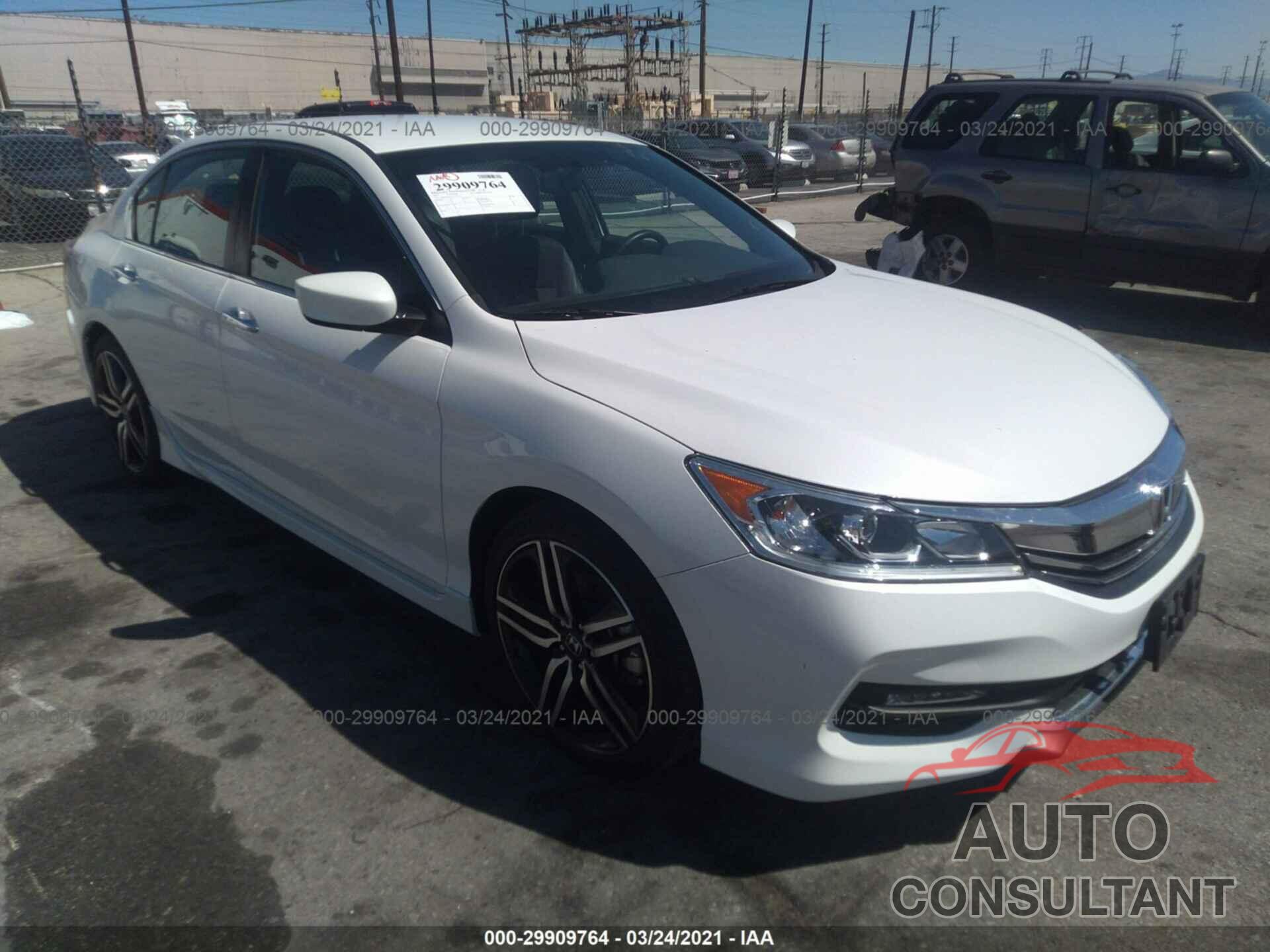 HONDA ACCORD SEDAN 2017 - 1HGCR2F58HA279142