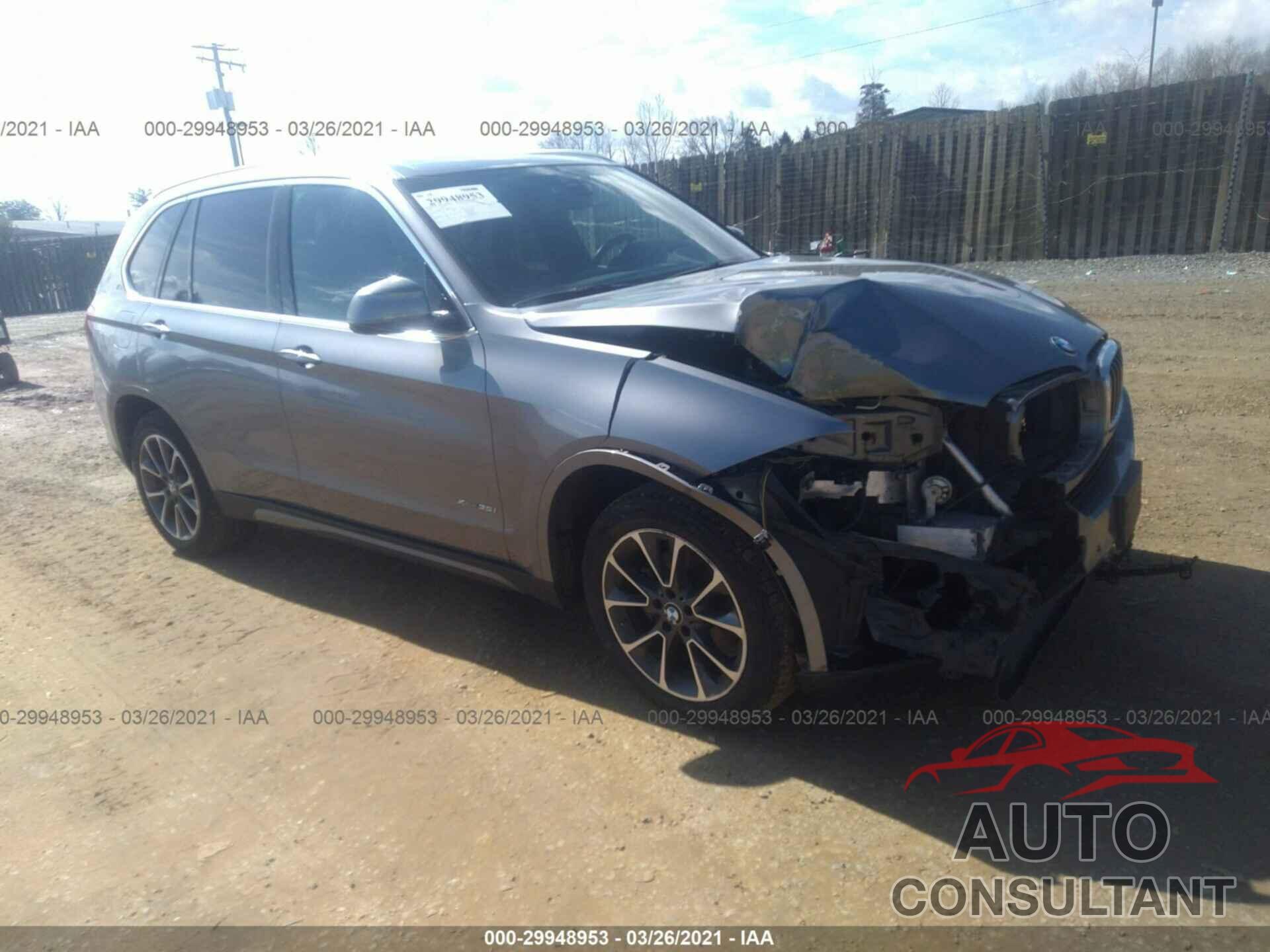 BMW X5 2017 - 5UXKR0C58H0V67430