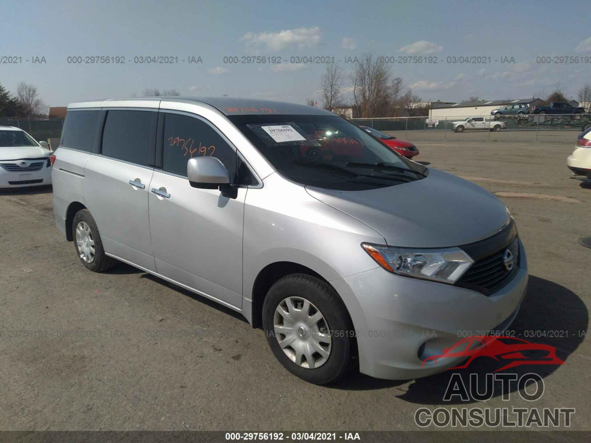 NISSAN QUEST 2016 - JN8AE2KP7G9157563