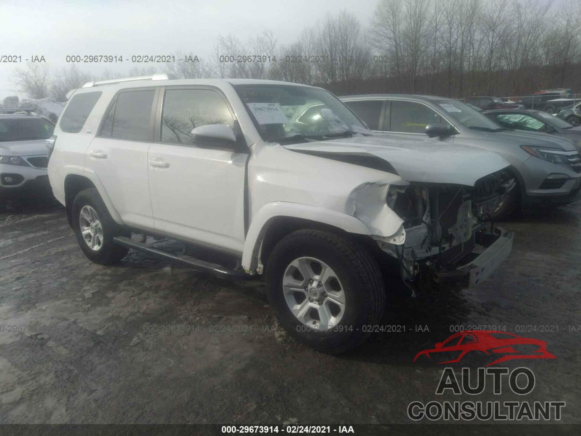 TOYOTA 4RUNNER 2016 - JTEBU5JR3G5319960