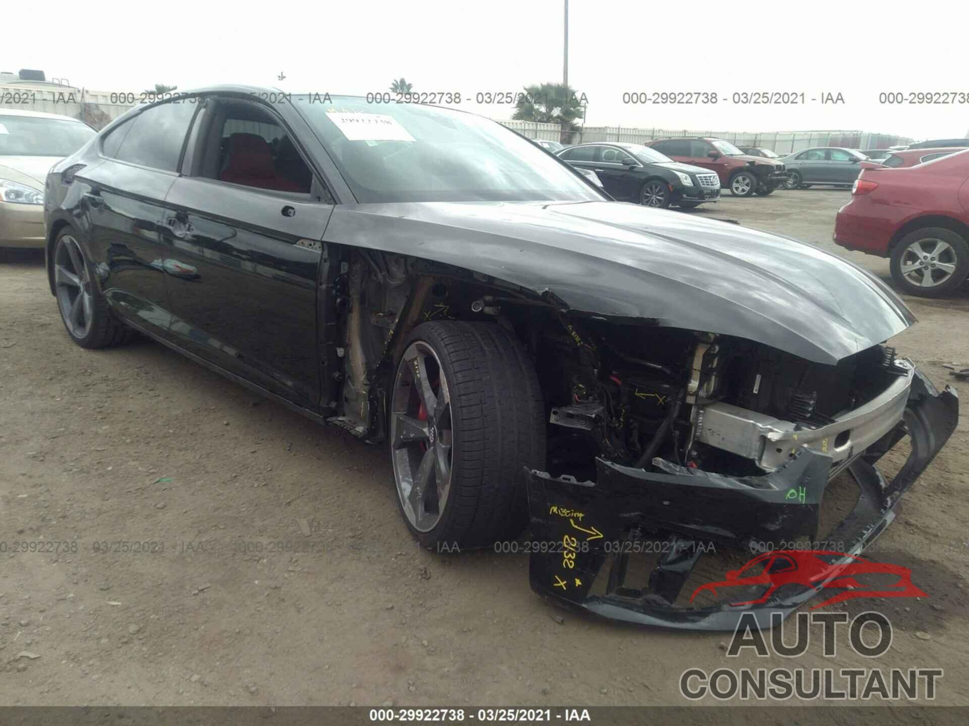 AUDI S5 SPORTBACK 2019 - WAUB4CF51KA002612