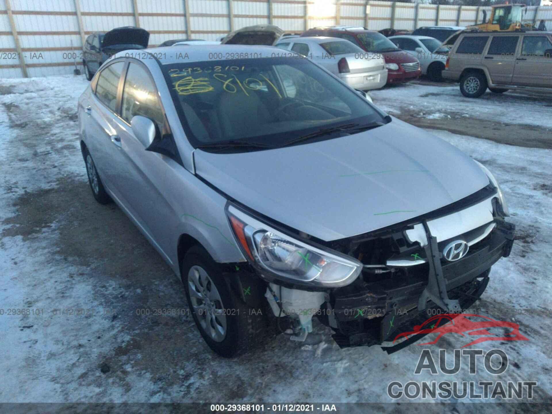 HYUNDAI ACCENT 2017 - KMHCT4AE3HU287615
