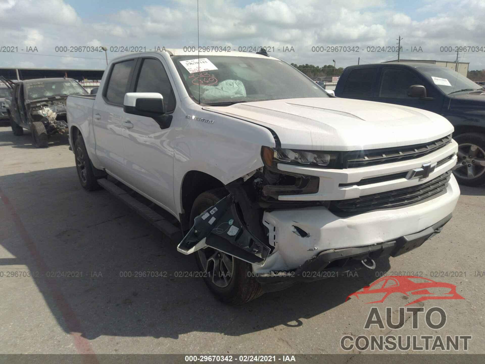 CHEVROLET SILVERADO 1500 2019 - 3GCPWDED2KG200795
