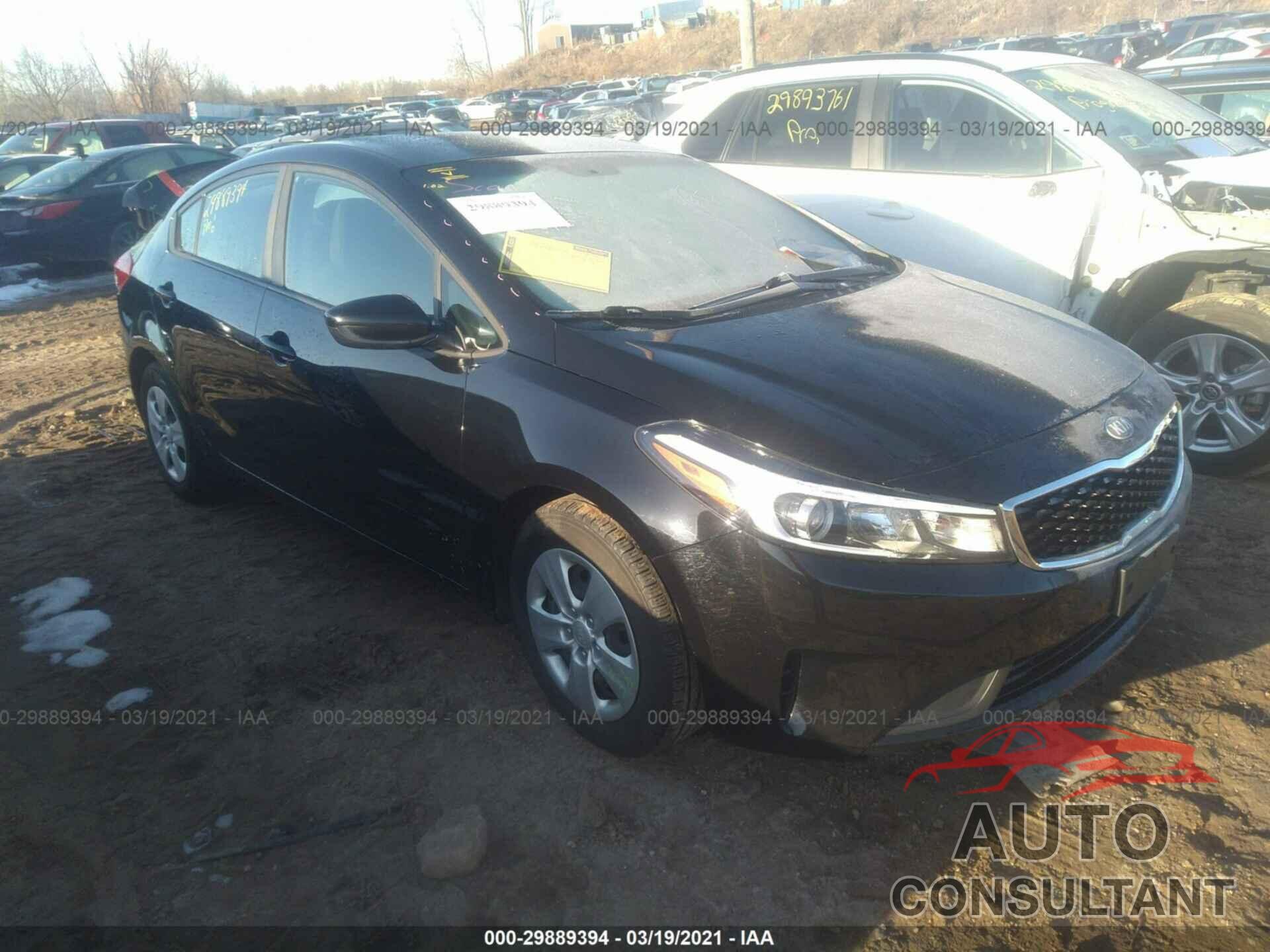 KIA FORTE 2017 - 3KPFK4A73HE105500