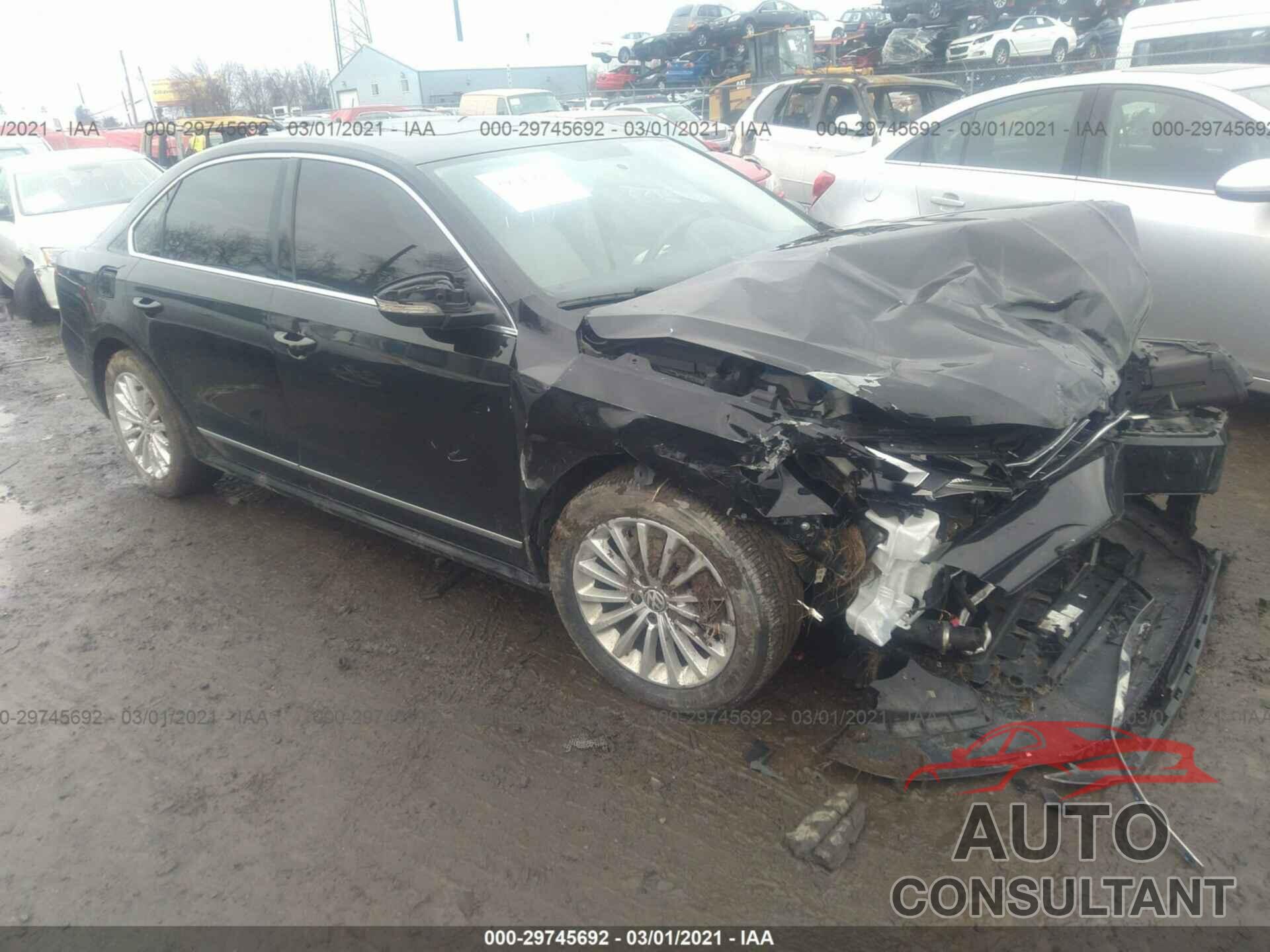 VOLKSWAGEN PASSAT 2016 - 1VWBT7A32GC027448