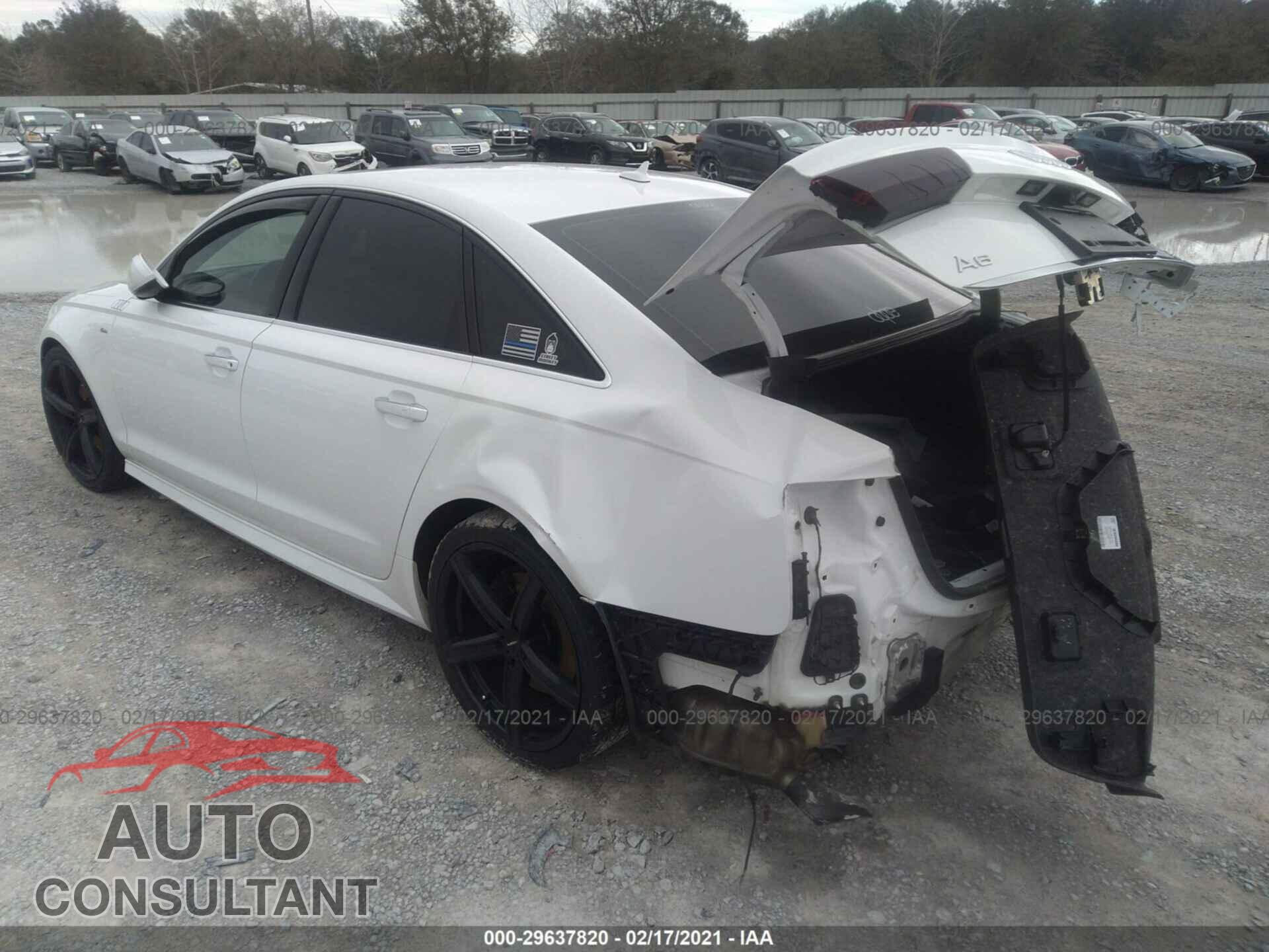 AUDI A6 2016 - WAUGFAFC8GN166037