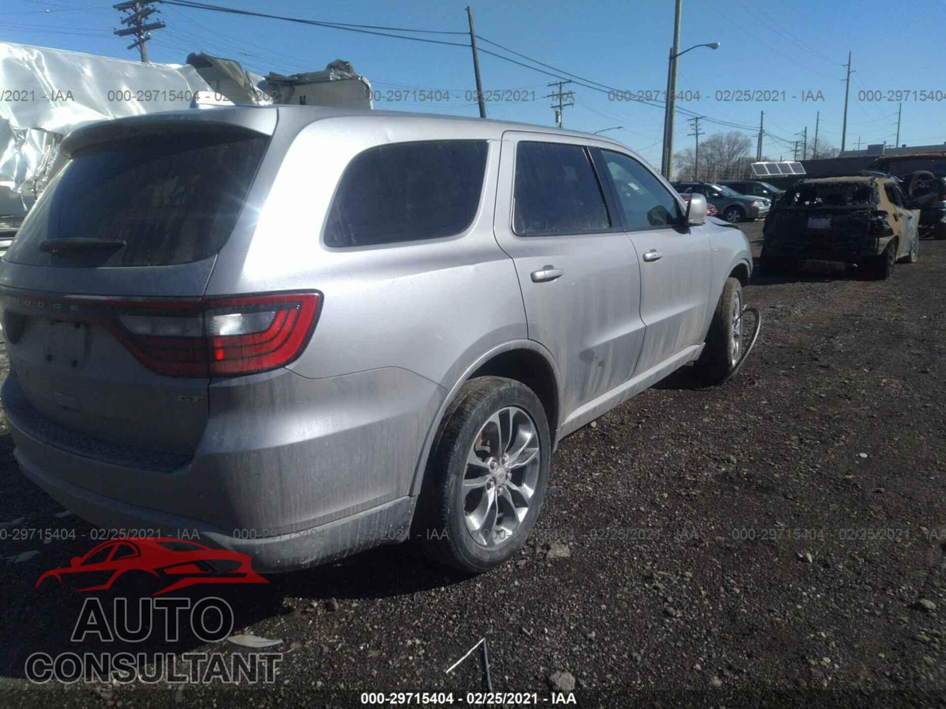 DODGE DURANGO 2019 - 1C4RDJDGXKC691645