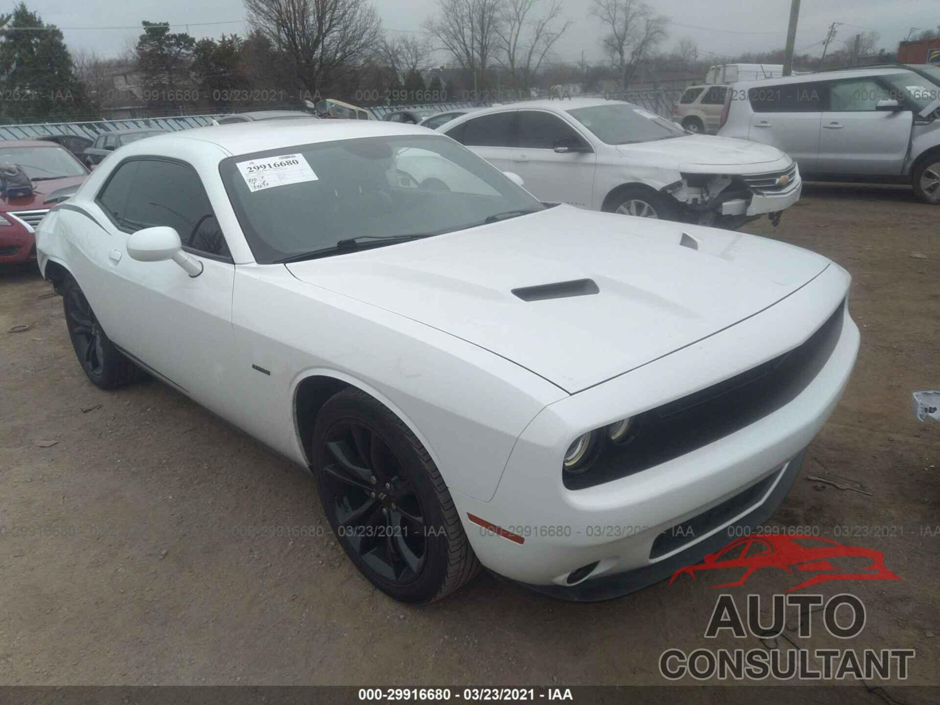 DODGE CHALLENGER 2017 - 2C3CDZBT9HH519654