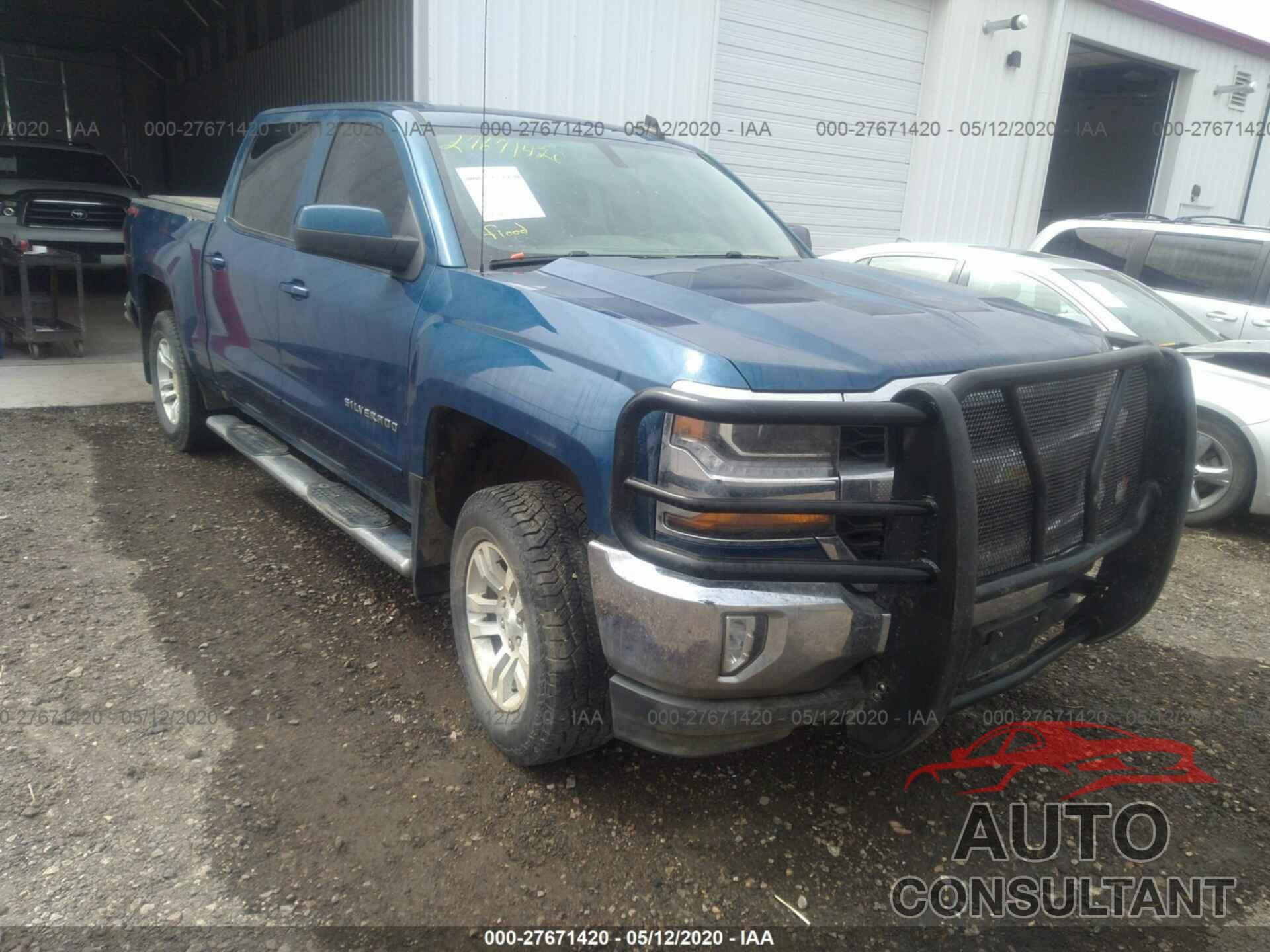 CHEVROLET SILVERADO 2018 - 3GCUKREC3JG381813