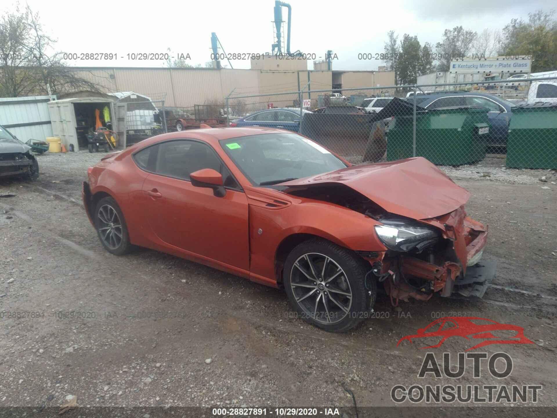 TOYOTA 86 2017 - JF1ZNAA10H9709188