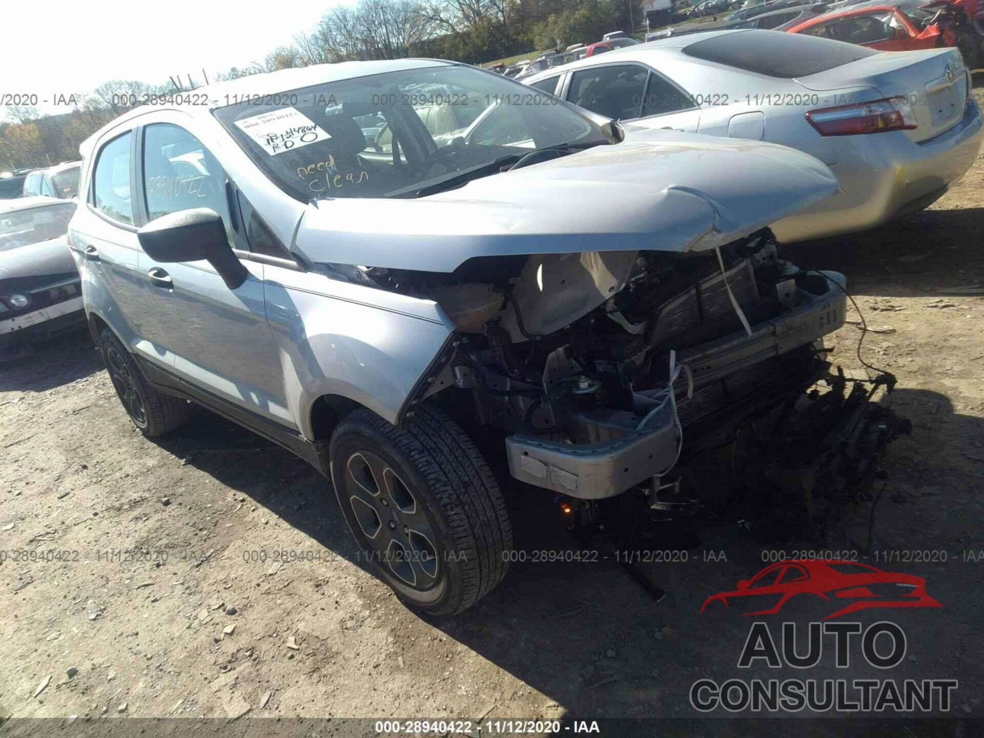 FORD ECOSPORT 2018 - MAJ3P1RE7JC241346