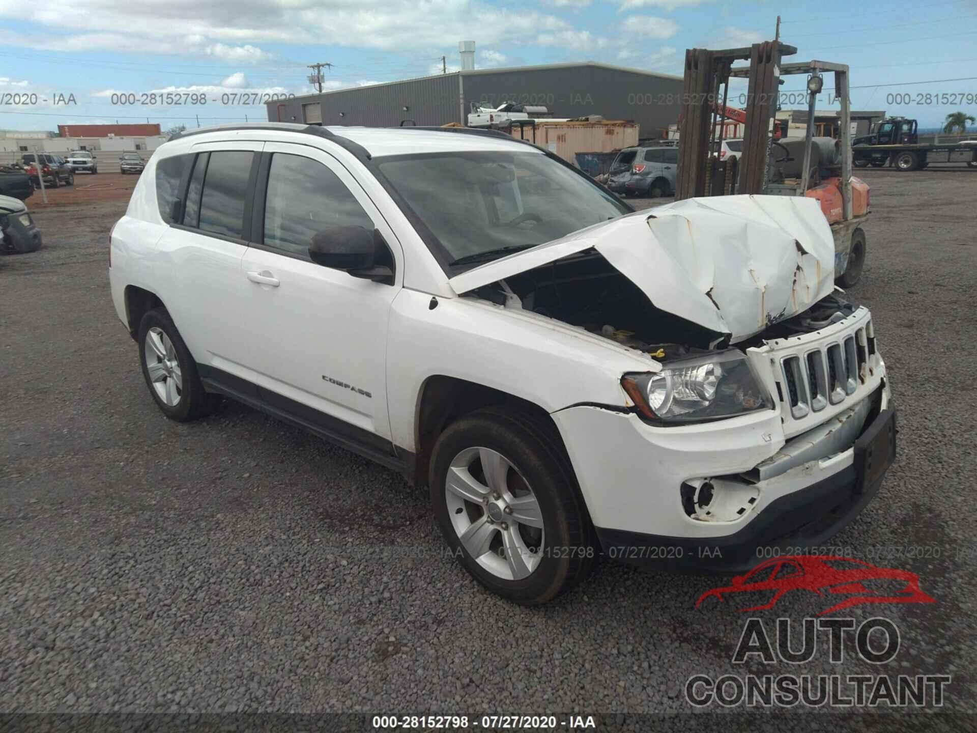 JEEP COMPASS 2017 - 1C4NJCBA0HD155887