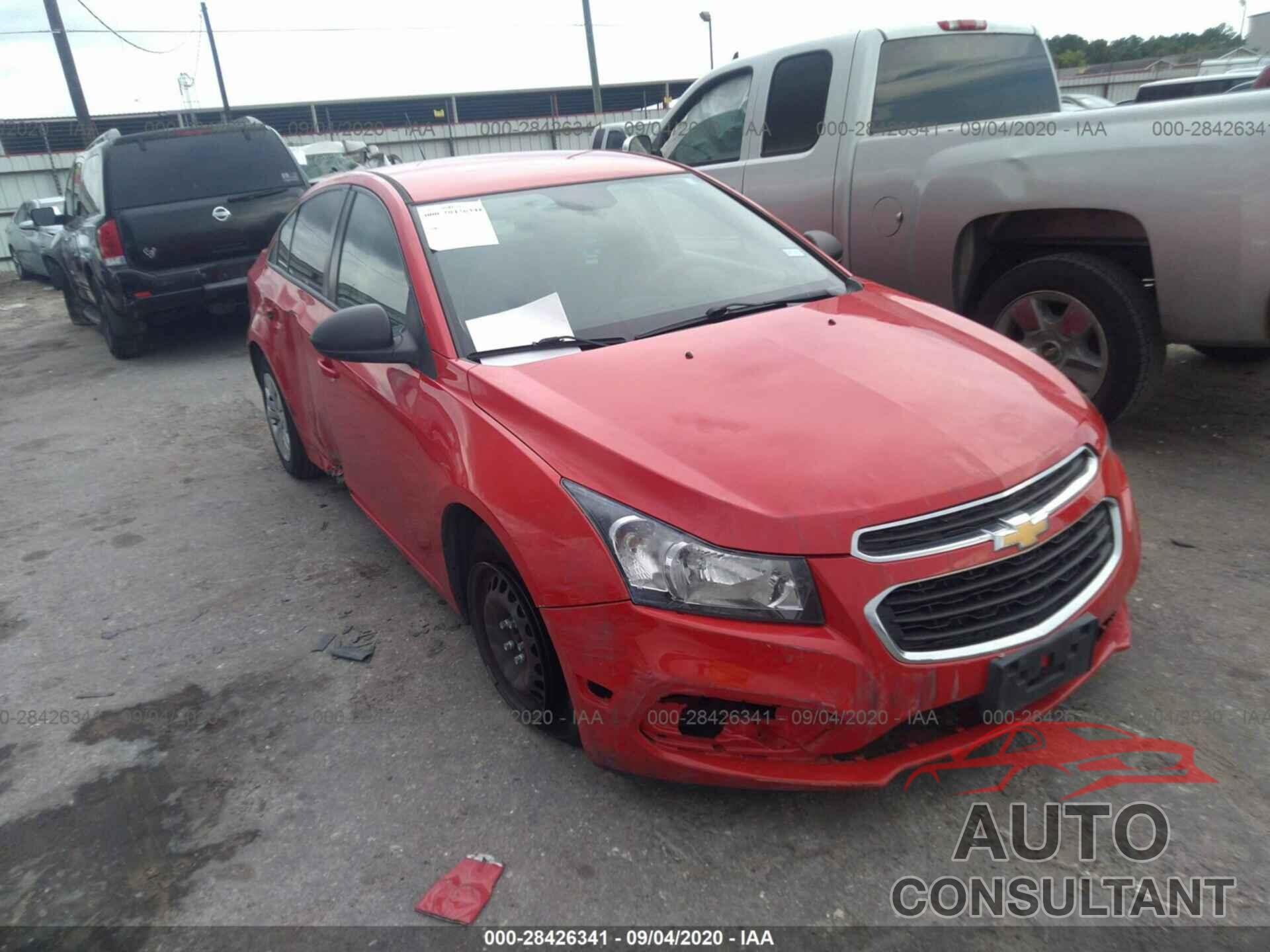 CHEVROLET CRUZE LIMITED 2016 - 1G1PC5SH0G7203955